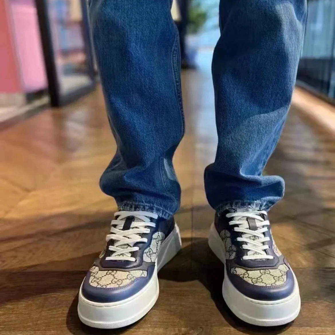 Gucci - Кроссовки на платформе - Повседневная обувь - Кроссовки