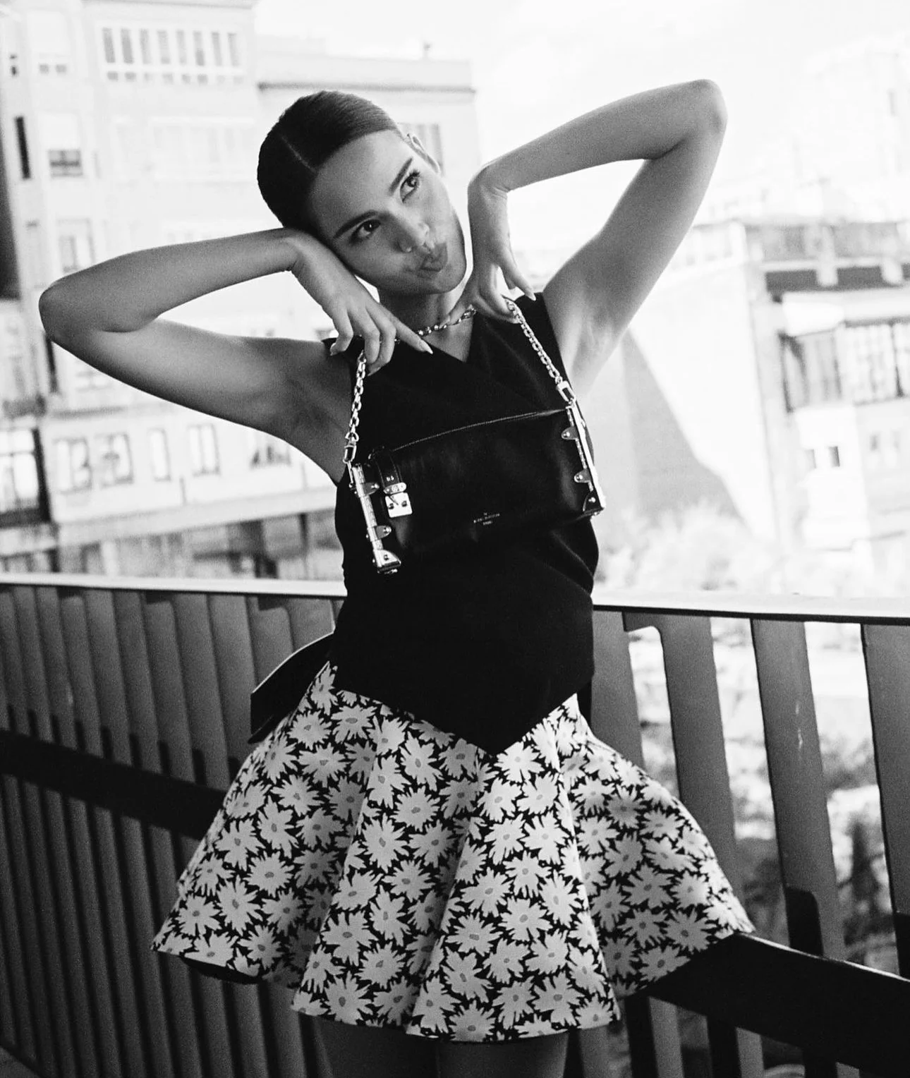 m25445-LV-тонкая сумка-мешок с цепочкой для бокового багажника, черная