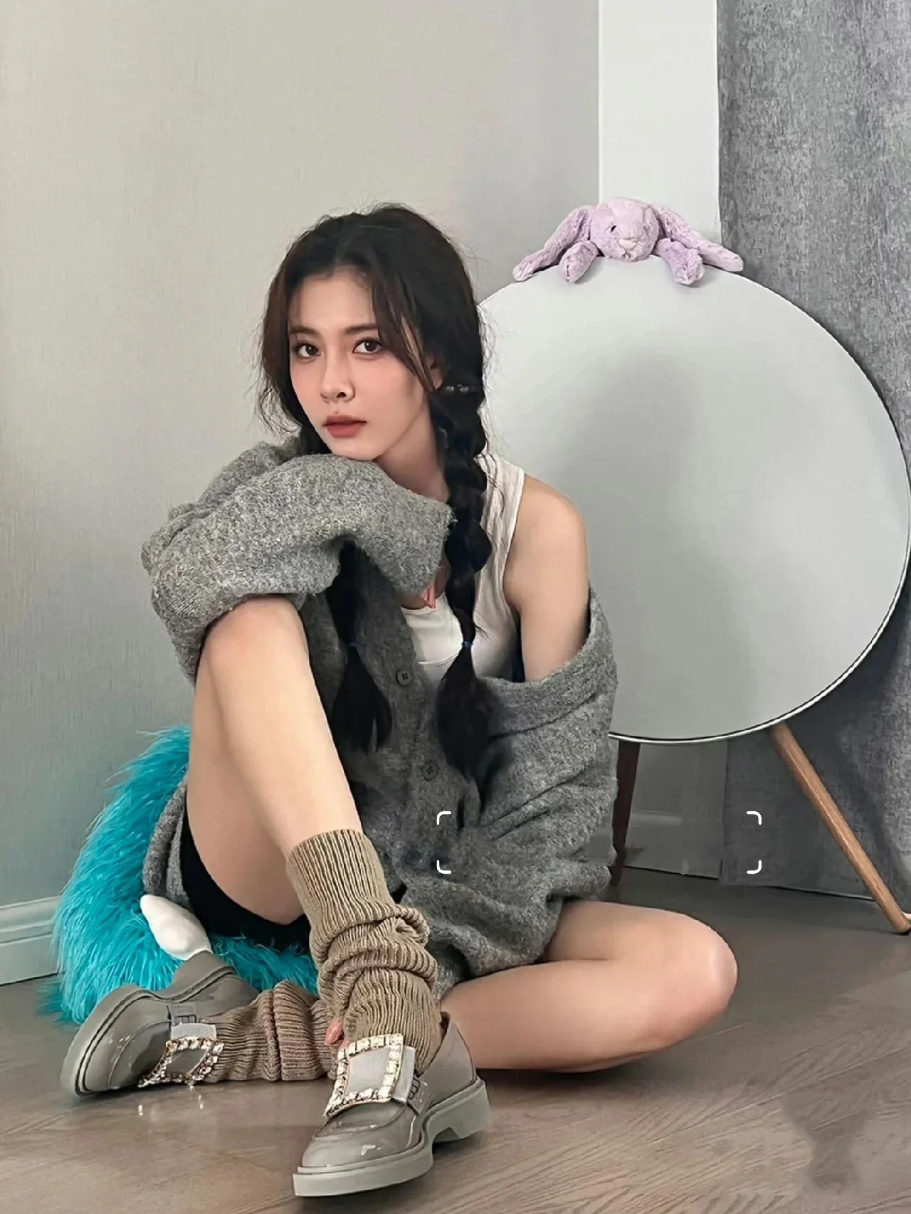 Обувь RV Shoes - Новинка сезона осень/зима 2023 - Лоферы ?Макарон? - Глянцевый серый