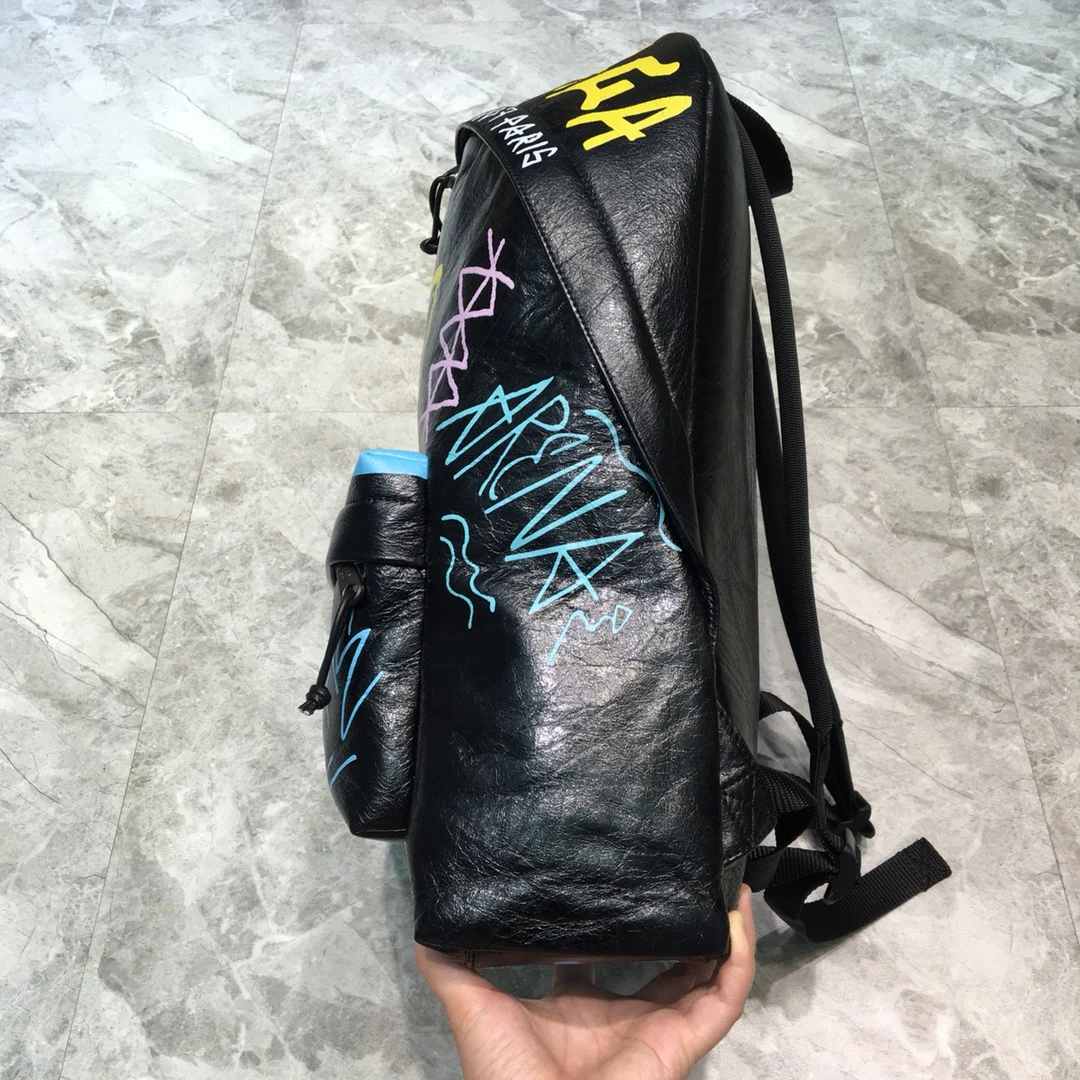 Рюкзак Balenciaga - унисекс - классический красочный граффити