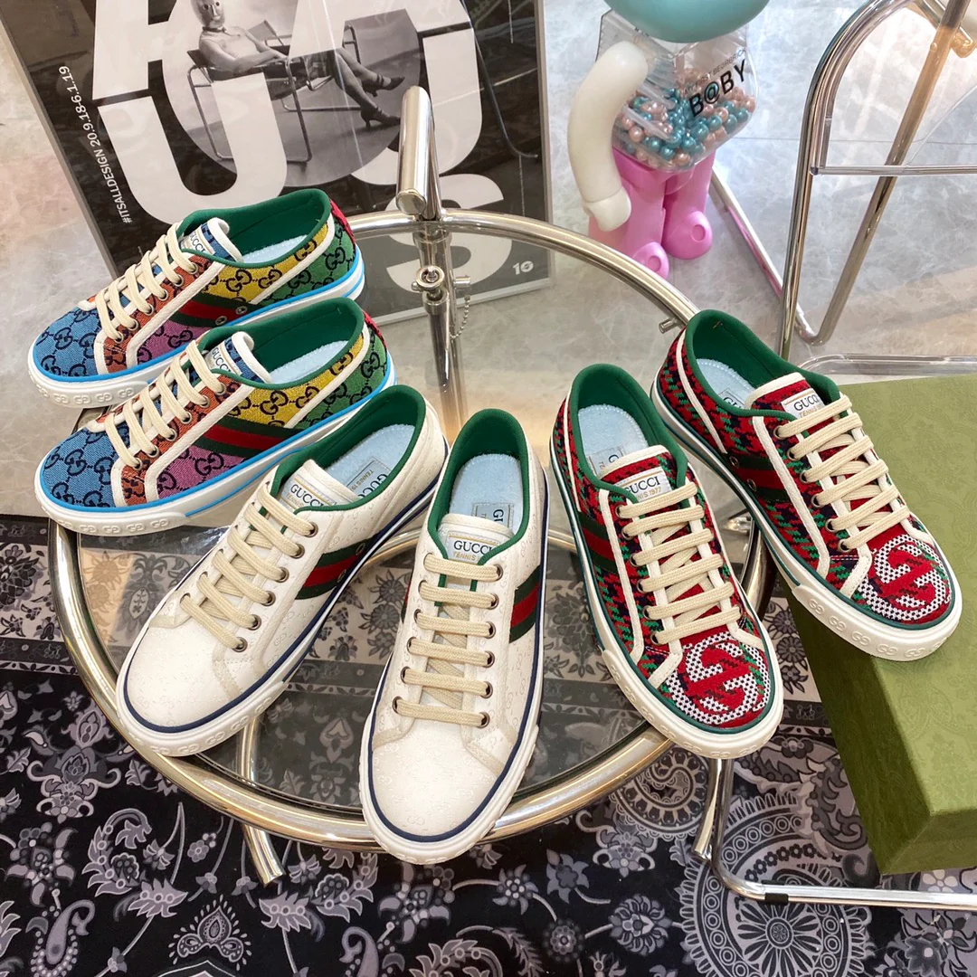 Кед Gucci из парусины - Полная коллекция - 3