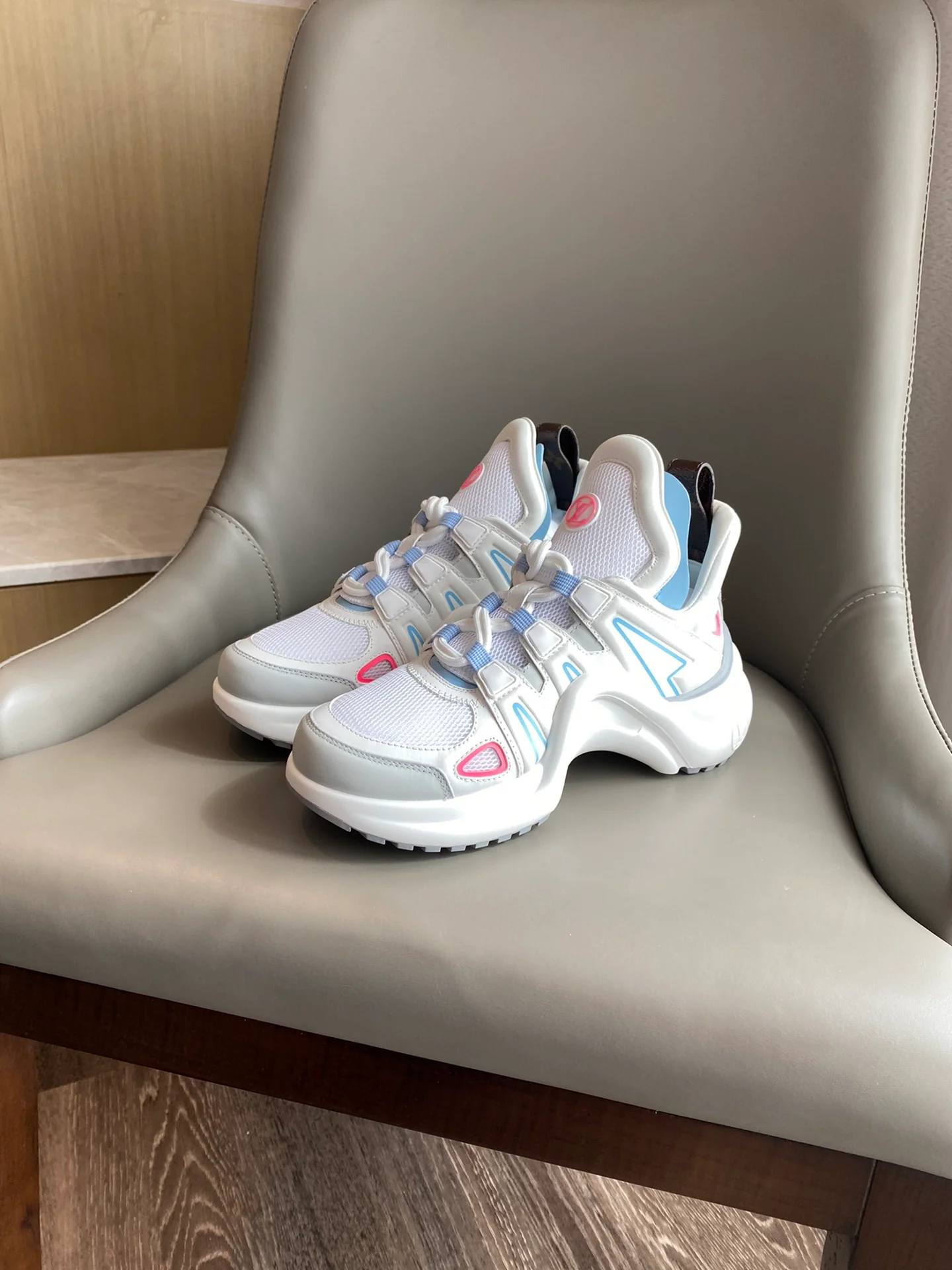 Туфли LV - Массивные туфли LV - 3