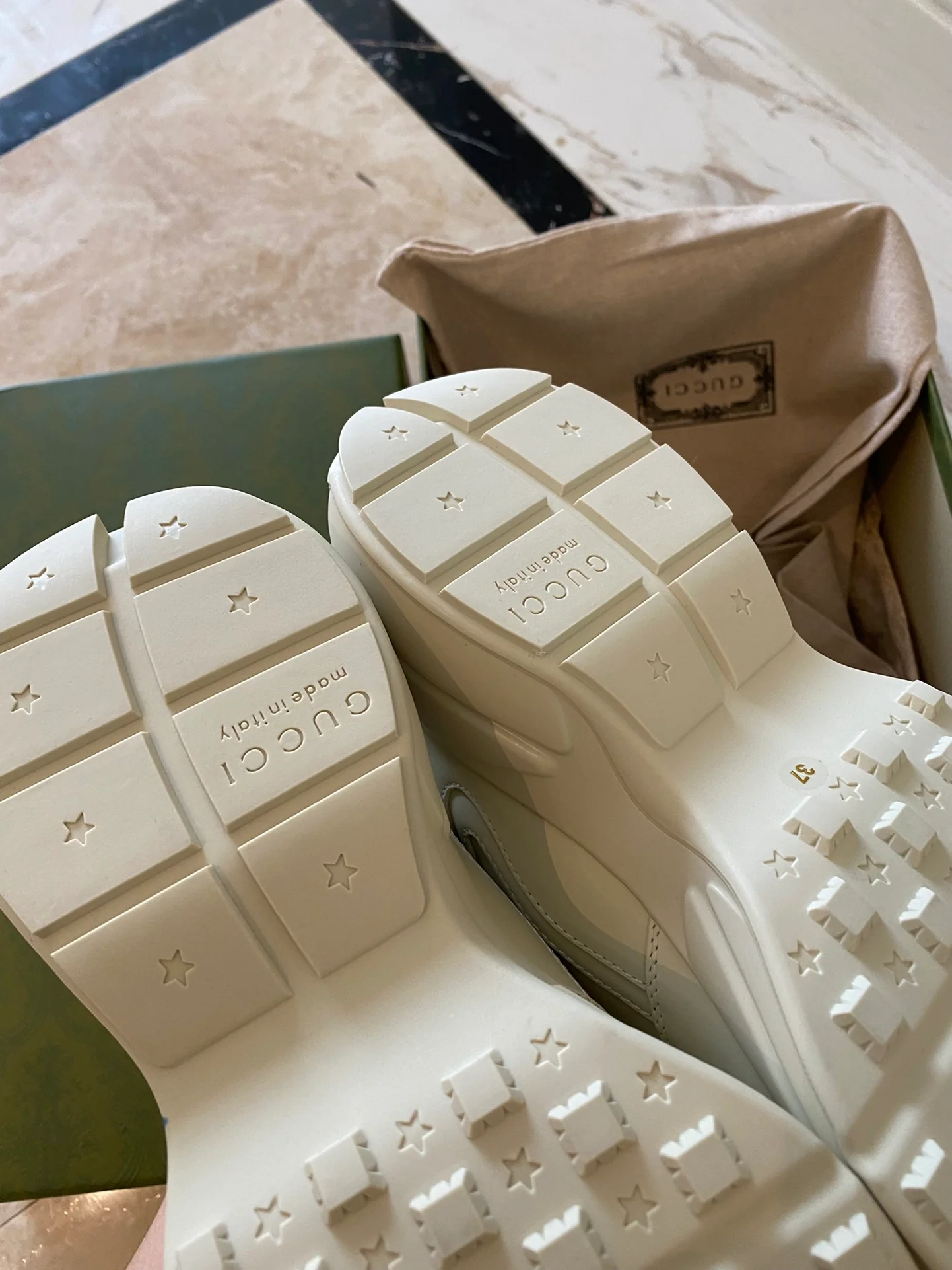 Gucci - Массивные туфли - 13