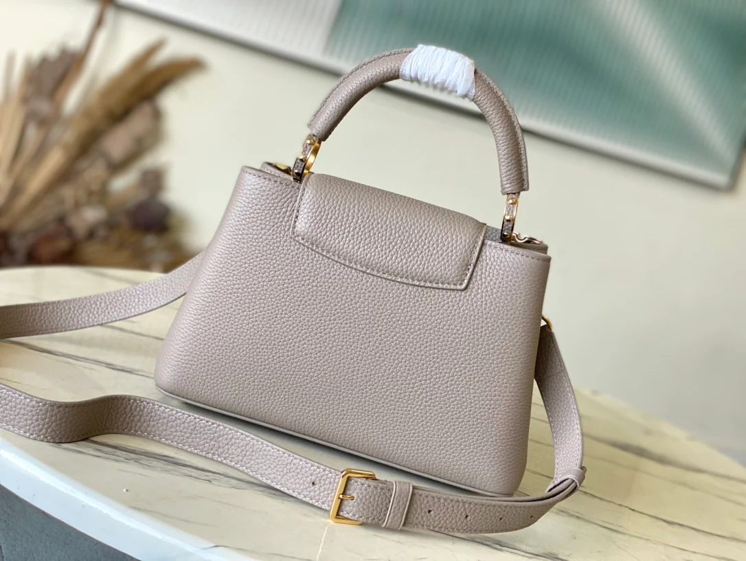 LV-m11341-capucines маленькая сумочка-серая