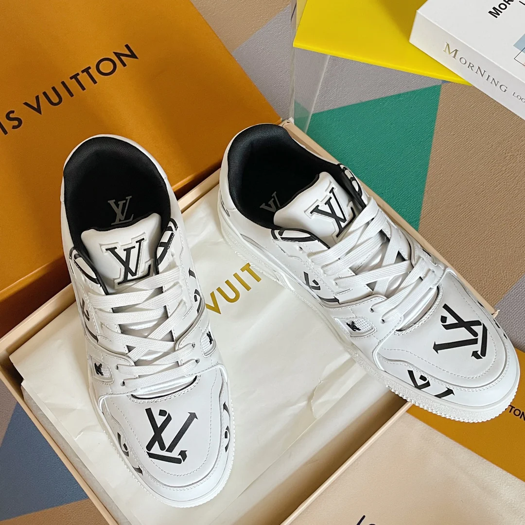 Кроссовки LV Trainer - черные