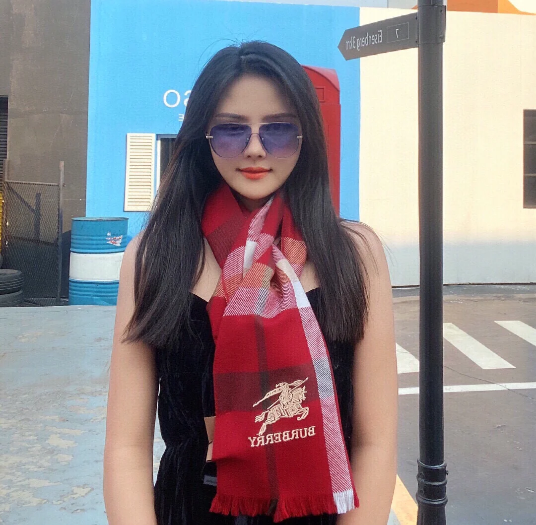 Полосатый шарф Burberry 