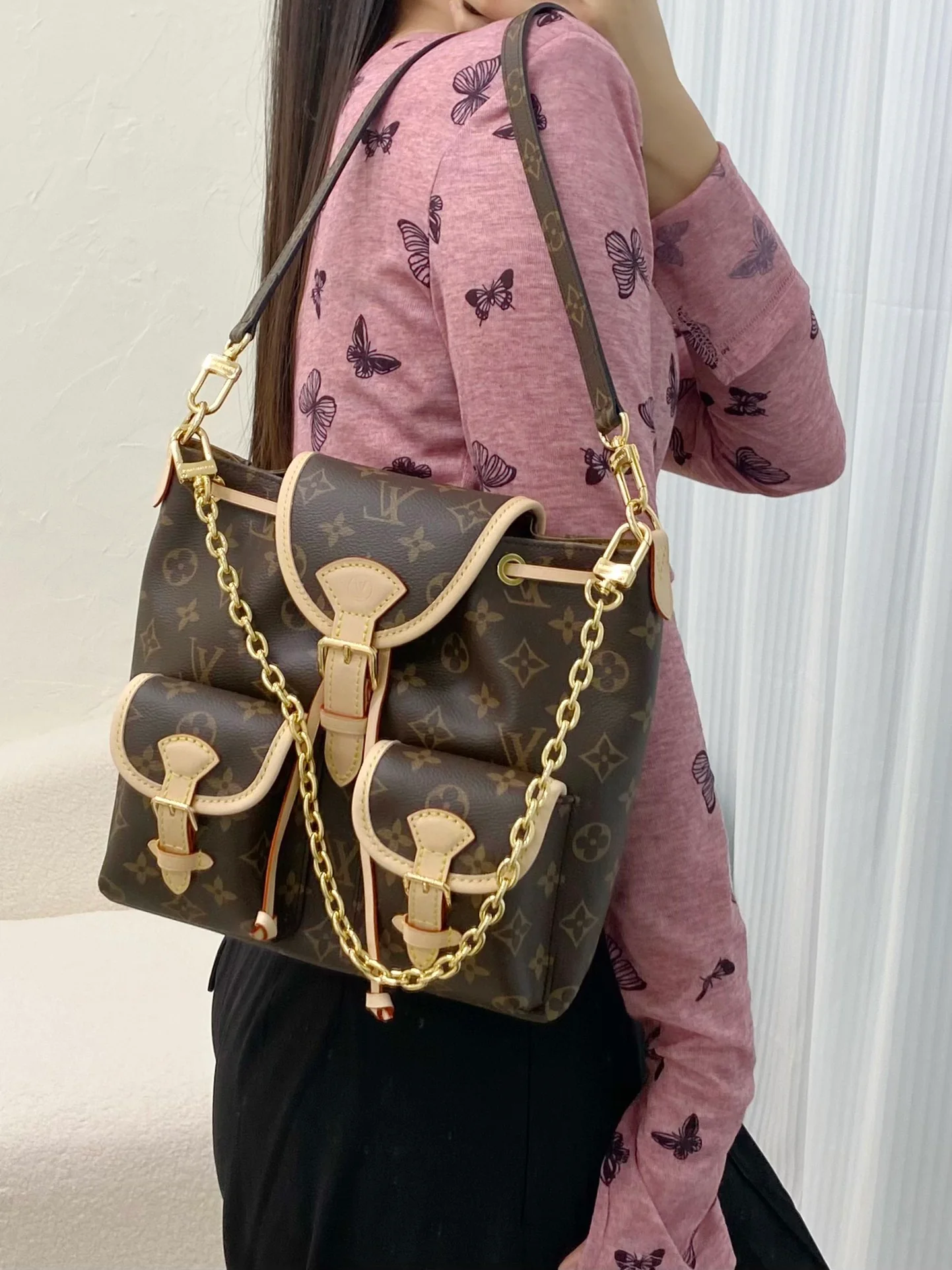 Рюкзак LV-m46932-excursion-pm коричневый