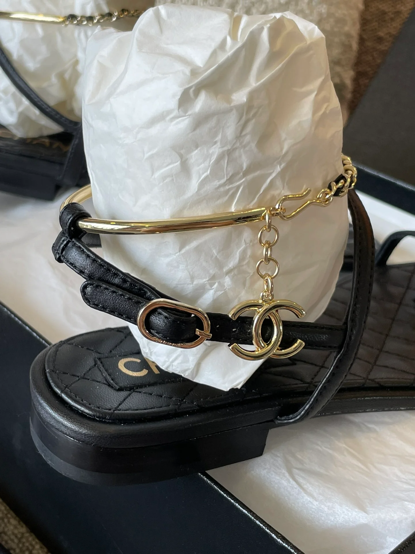 Сандалии/тапочки Chanel - 1