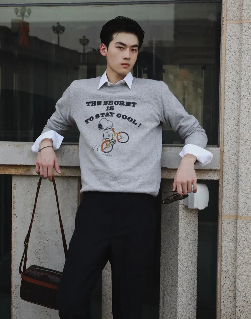 Сумка для фотоаппарата YSL Monogram - унисекс.