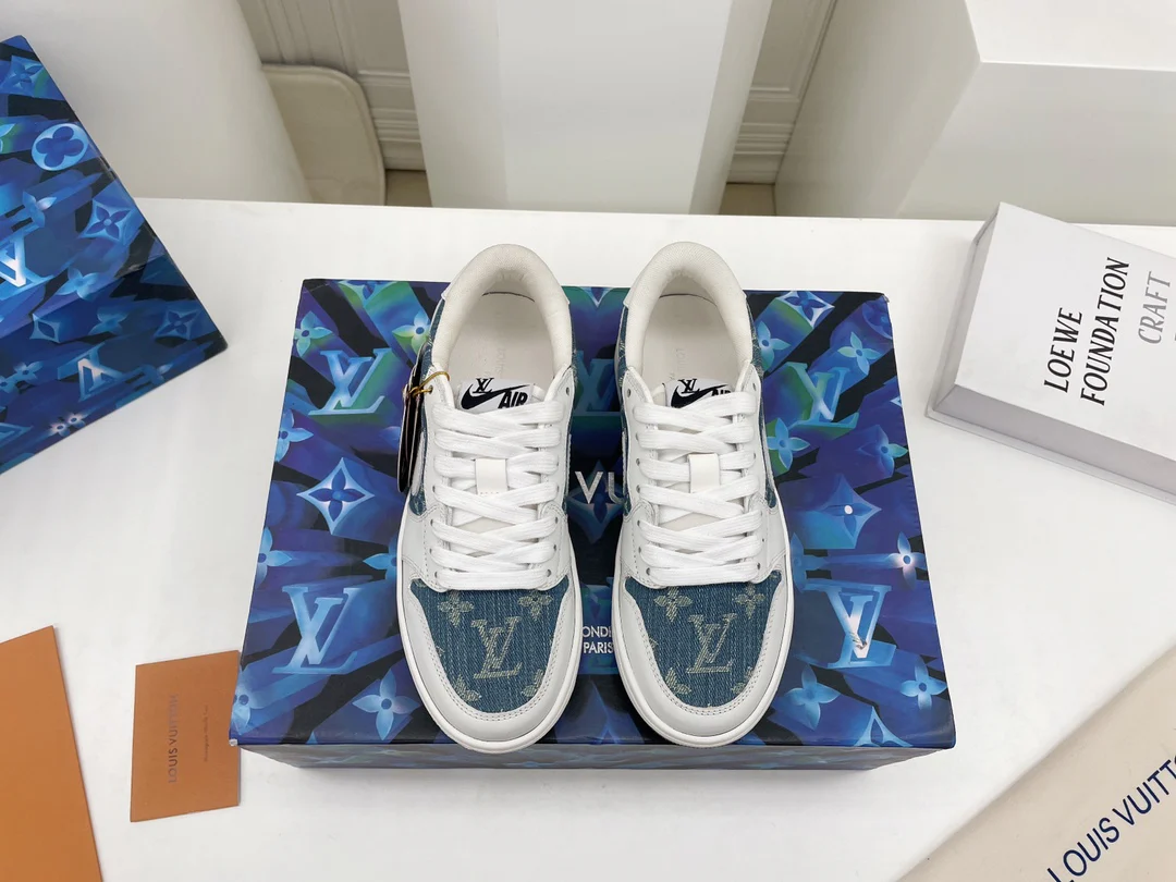 Обувь LV — весенняя коллаборация LV x Nike 2022 года.