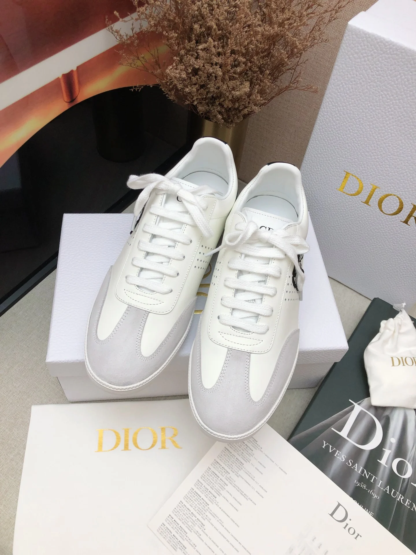 Повседневные туфли Dior - Парные - Для мальчиков, девочек и детей - Серые/Белые