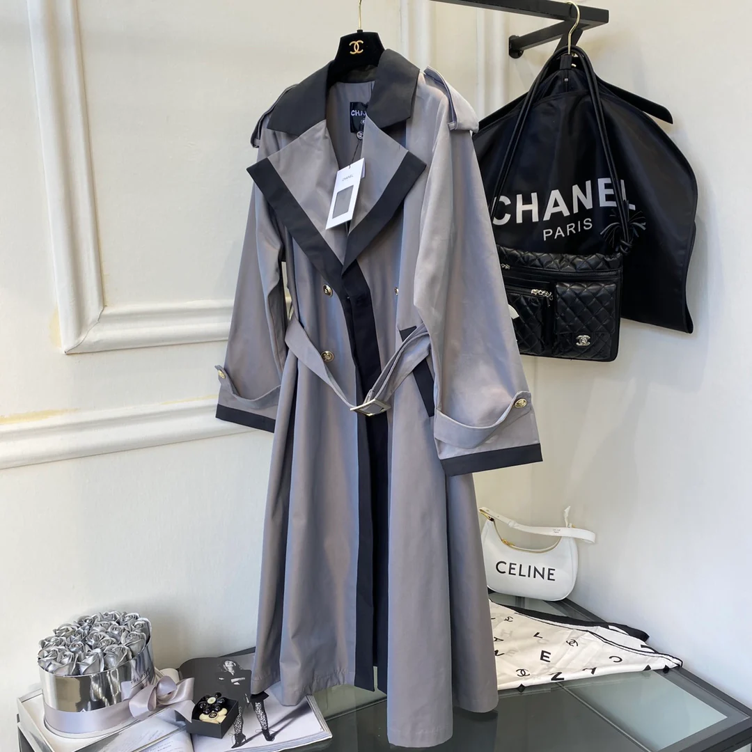 Тренч Chanel с отворотом