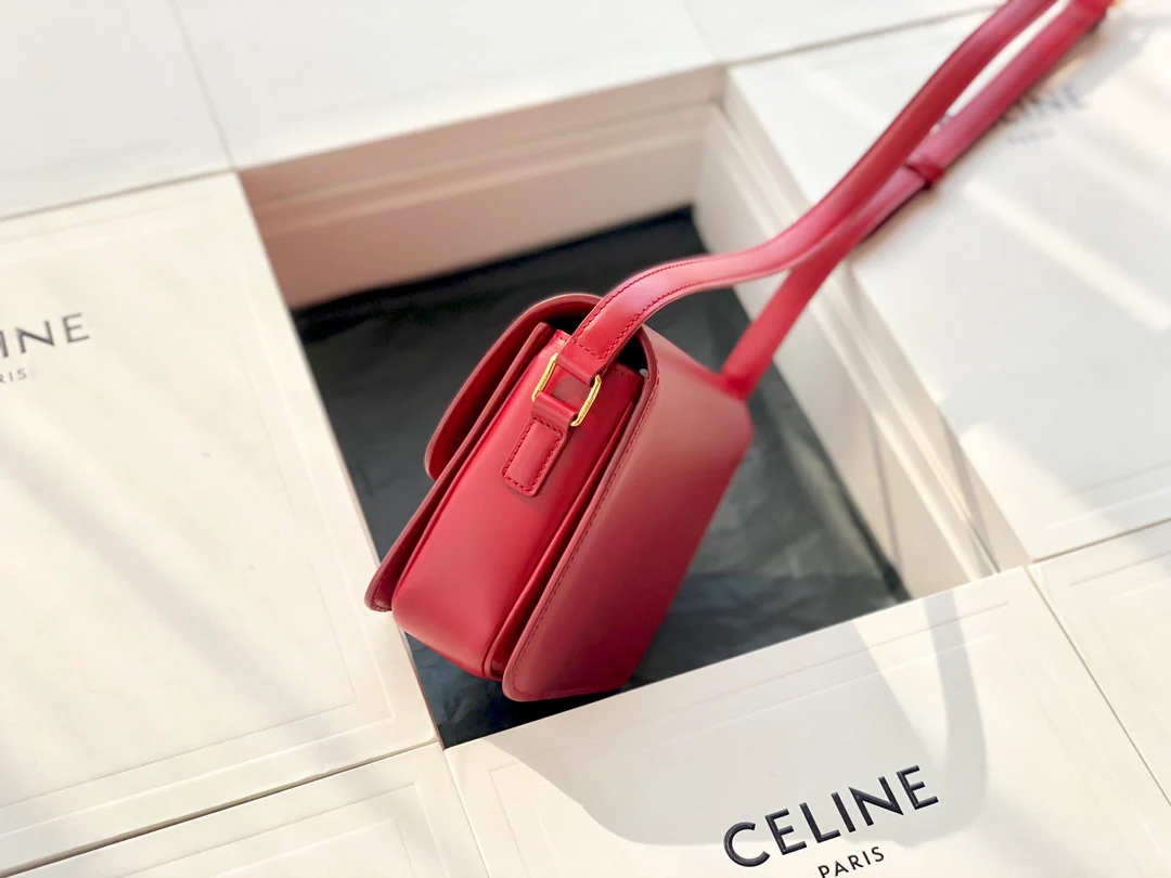 Сумка Celine Triomphe из телячьей кожи - подростковая - 18 - 5 см - 2