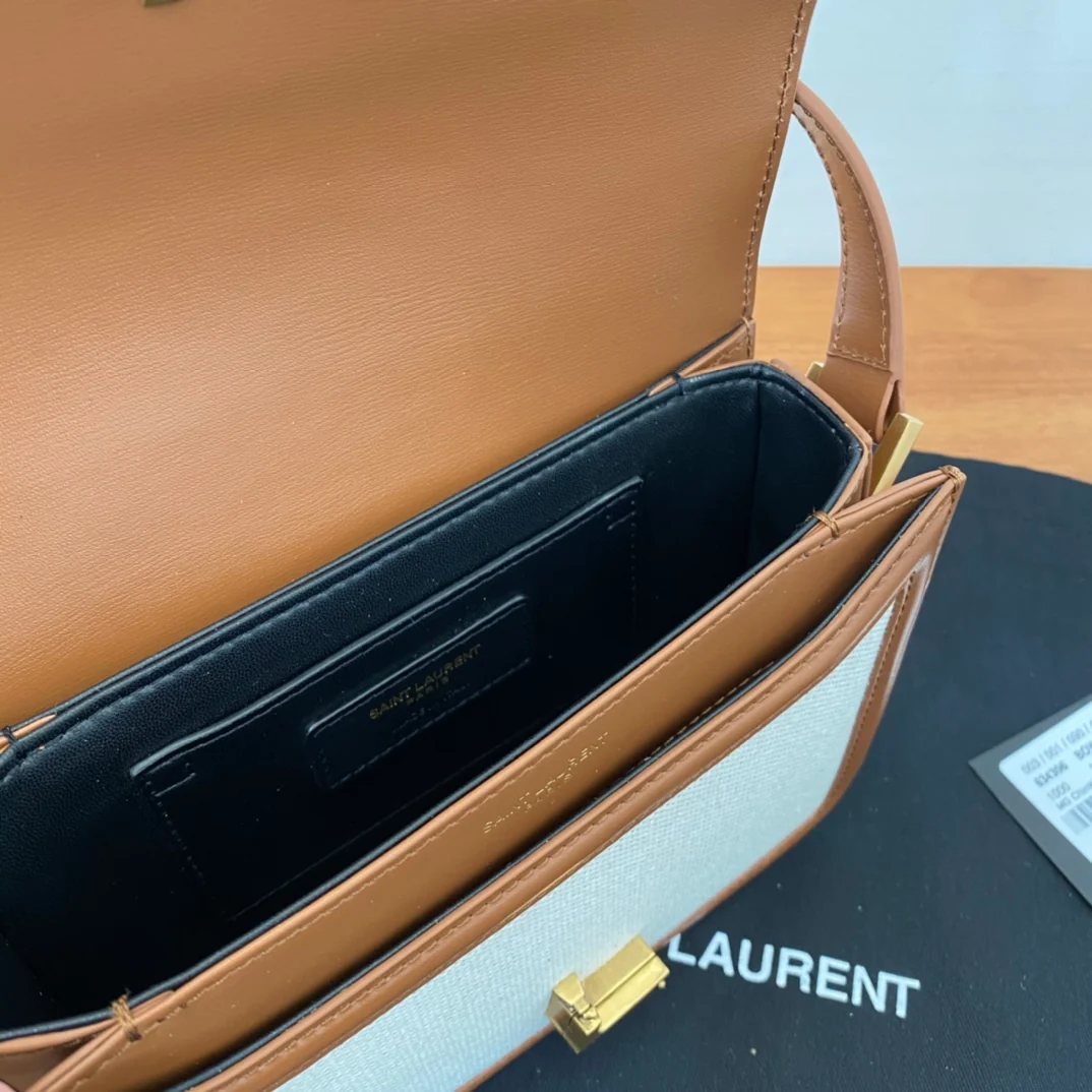 Сумка YSL Solferino Tofu - Холст - 18см