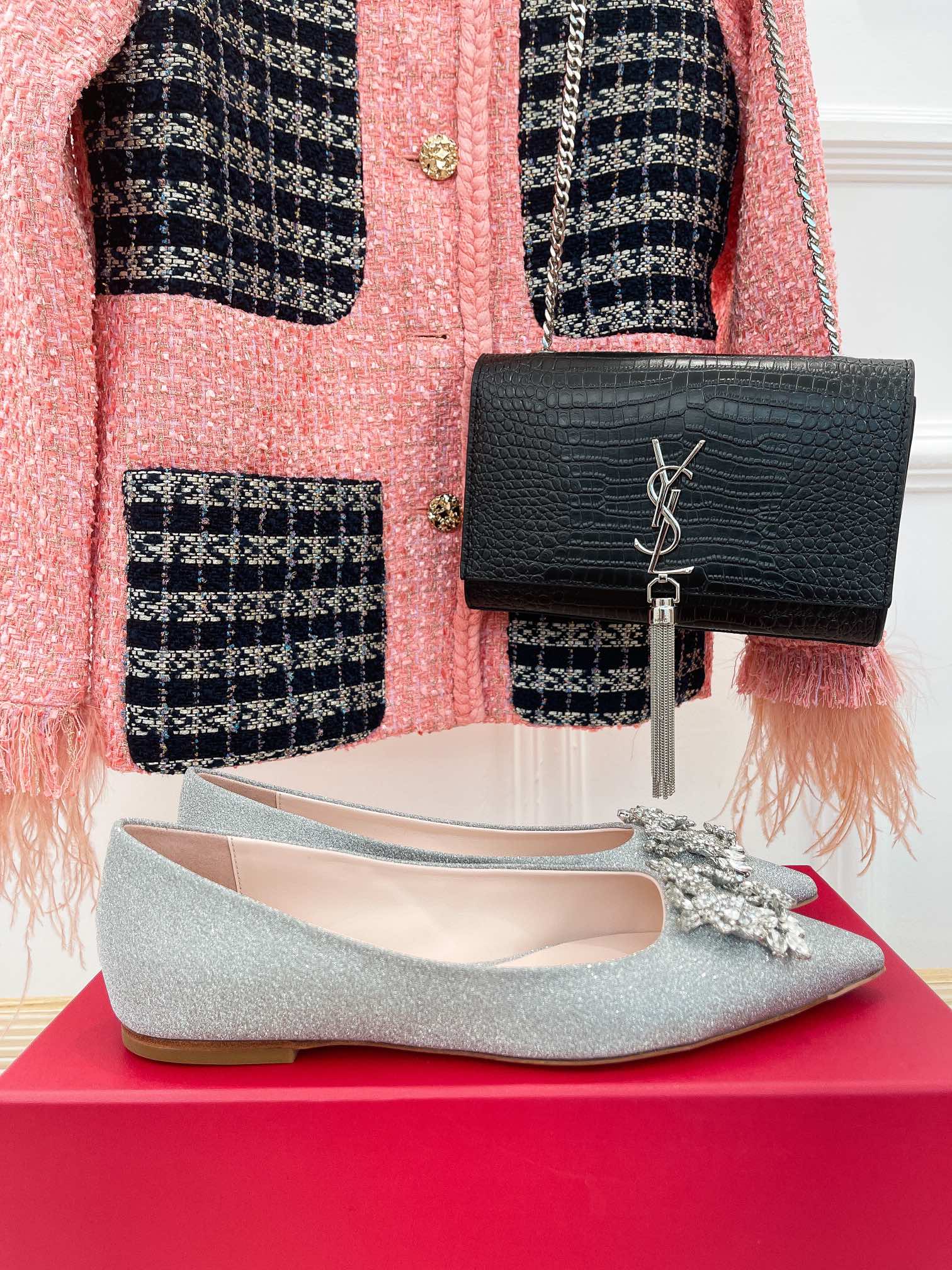 Обувь RV Shoes - Новинка сезона осень/зима 2022 - Балетки - Серый