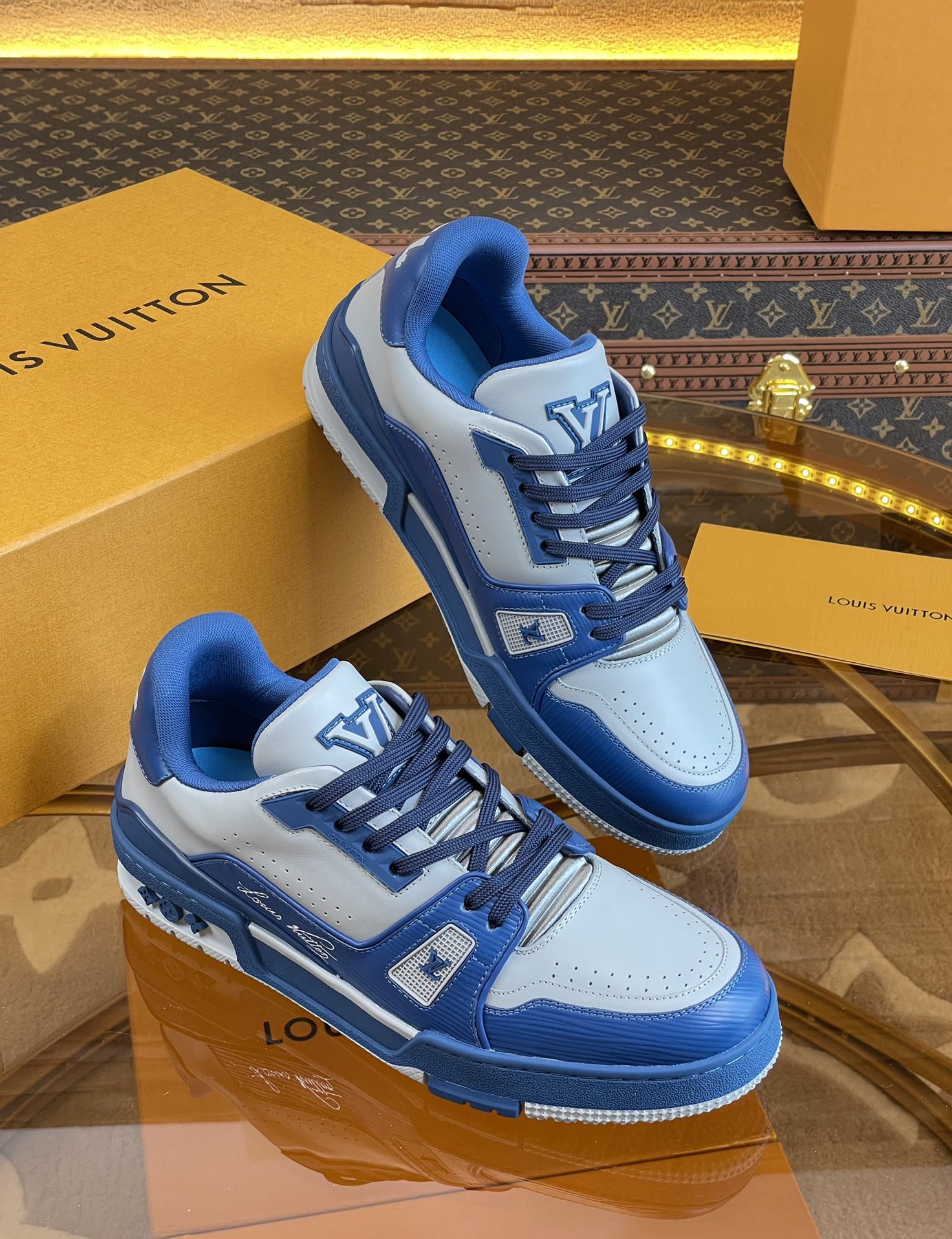 LV - Баскетбольные кроссовки на липучках - Серия кроссовок - Парный стиль - 2