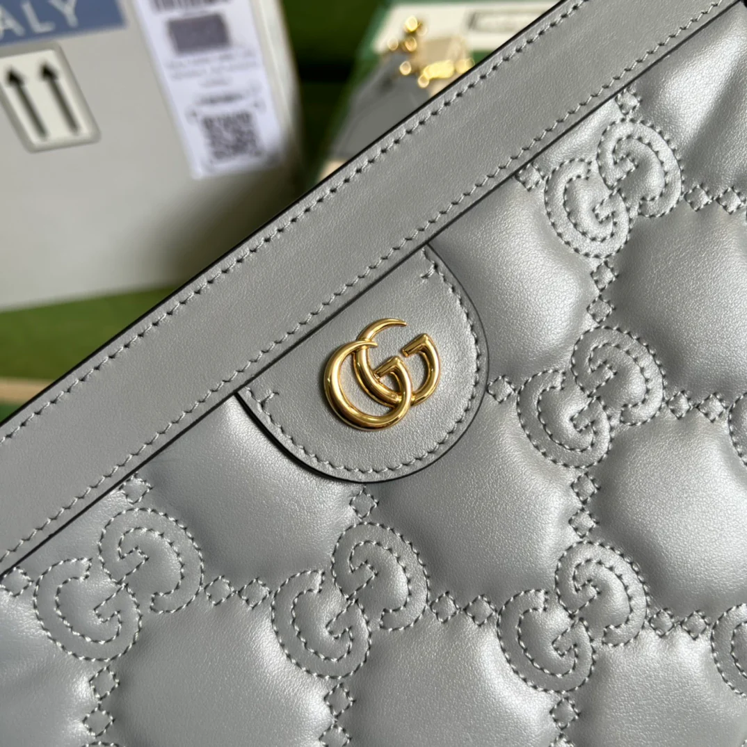 Кожаная сумка Gucci Mattalasse через плечо - 2x6x17 см - 5 см - 1