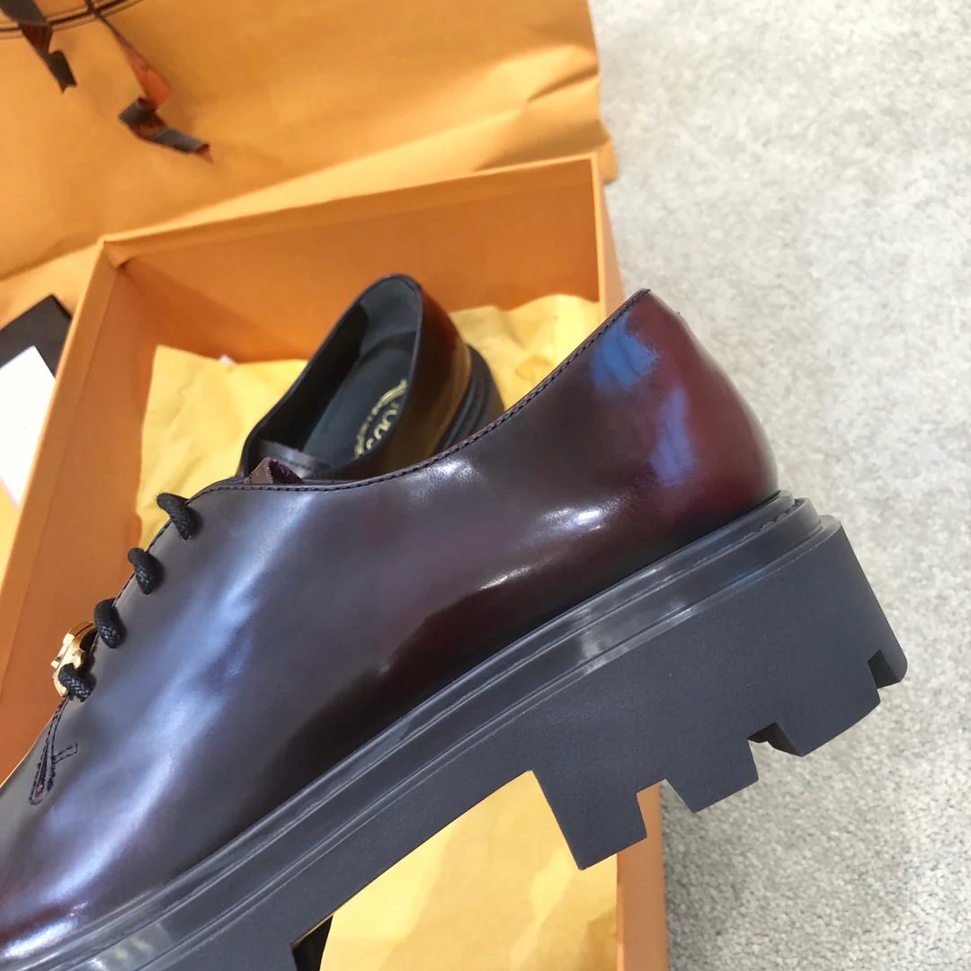 Лоферы на платформе Tods - 5