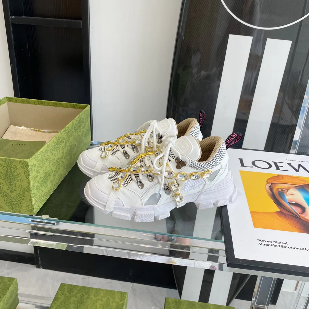 Gucci - Кроссовки - Массивная обувь - Парный стиль - 2