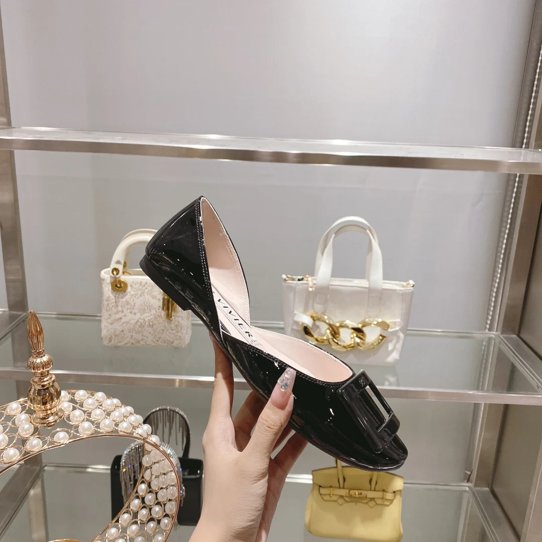 Обувь RV - Новинка осени 2022 - Балетки - Черные