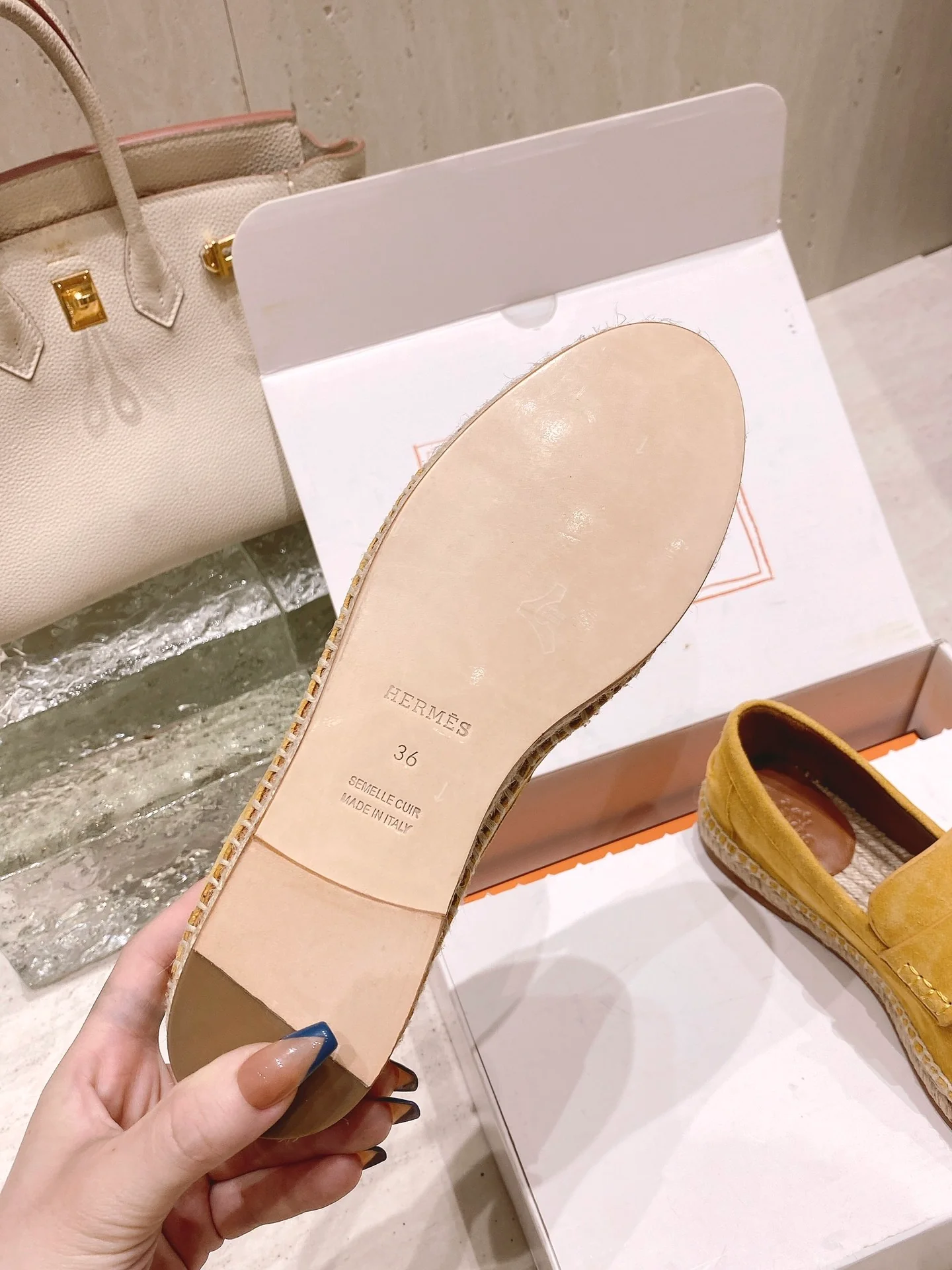 Эспадрильи Hermes Trip - Camel