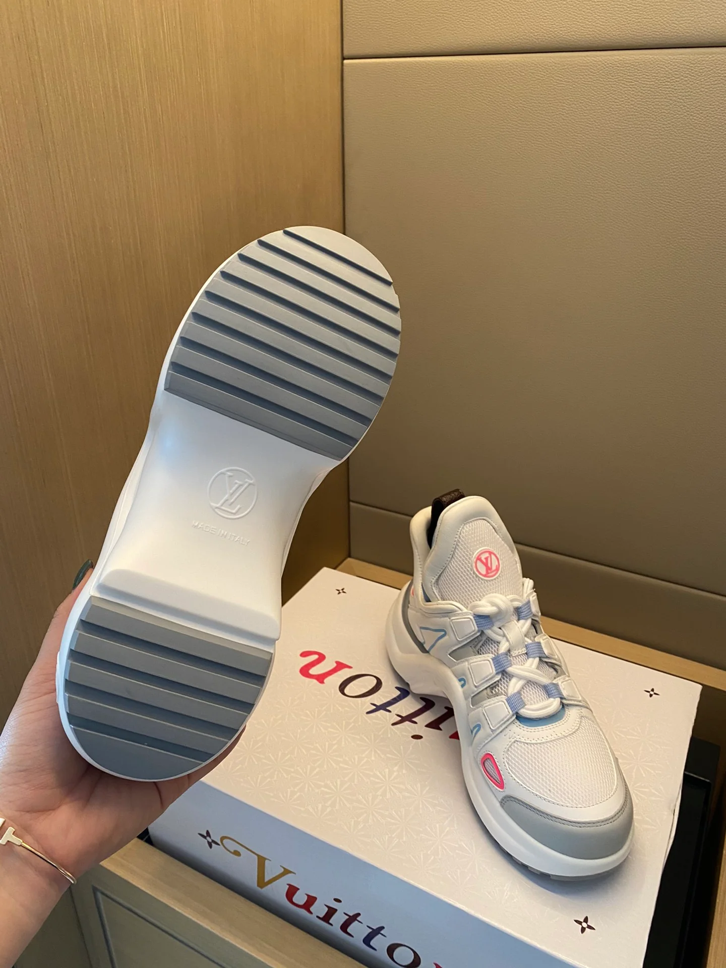 Туфли LV - Массивные туфли LV - 3