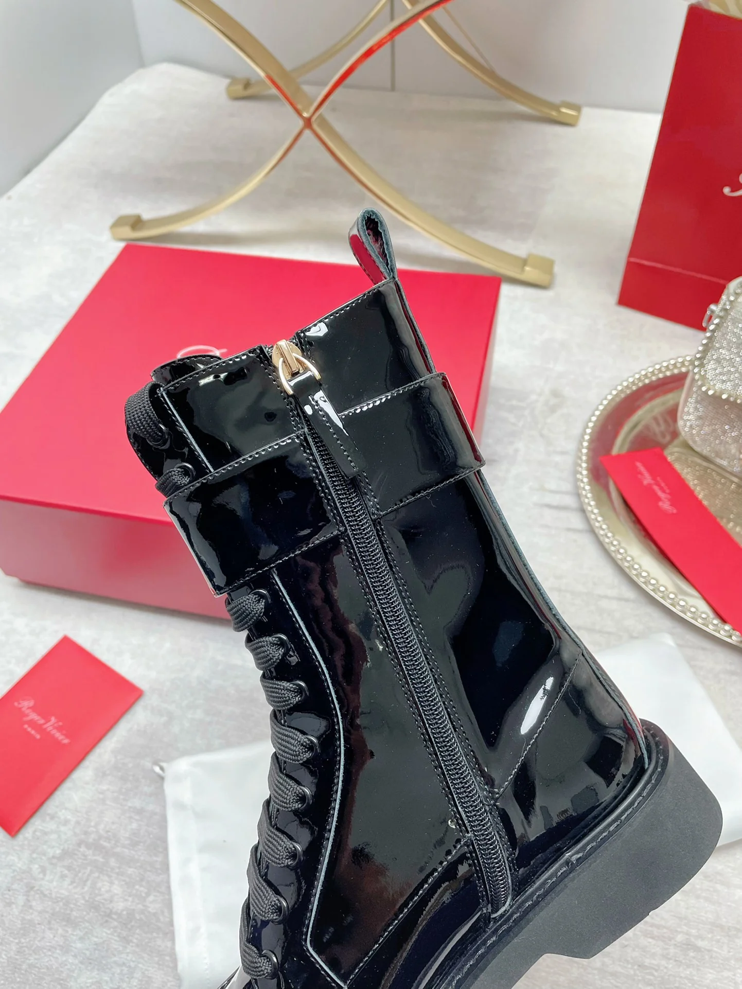 Обувь RV - Новинки весны/лета 2022 - Ботинки до середины икры - Черные