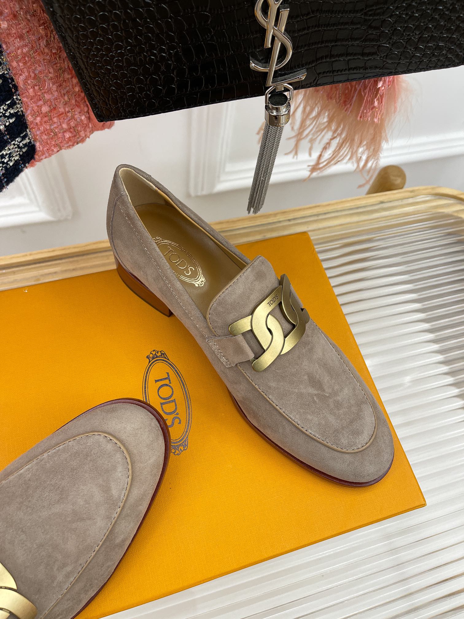 Tods - Лоферы с металлической пряжкой