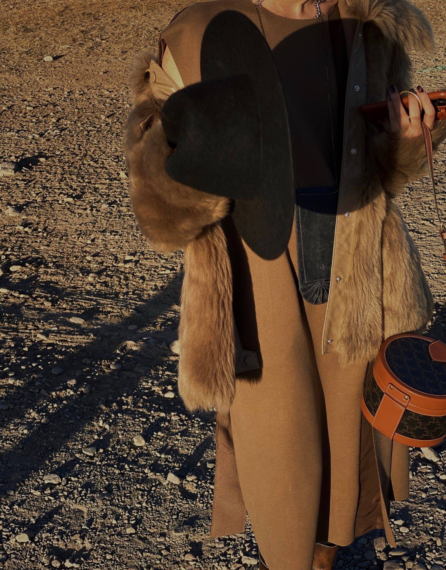 цилиндрическая сумка Celine