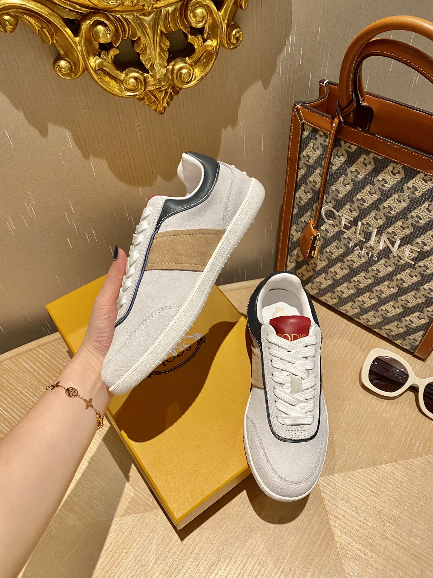 Tods - Белые кроссовки - Повседневная обувь - 8