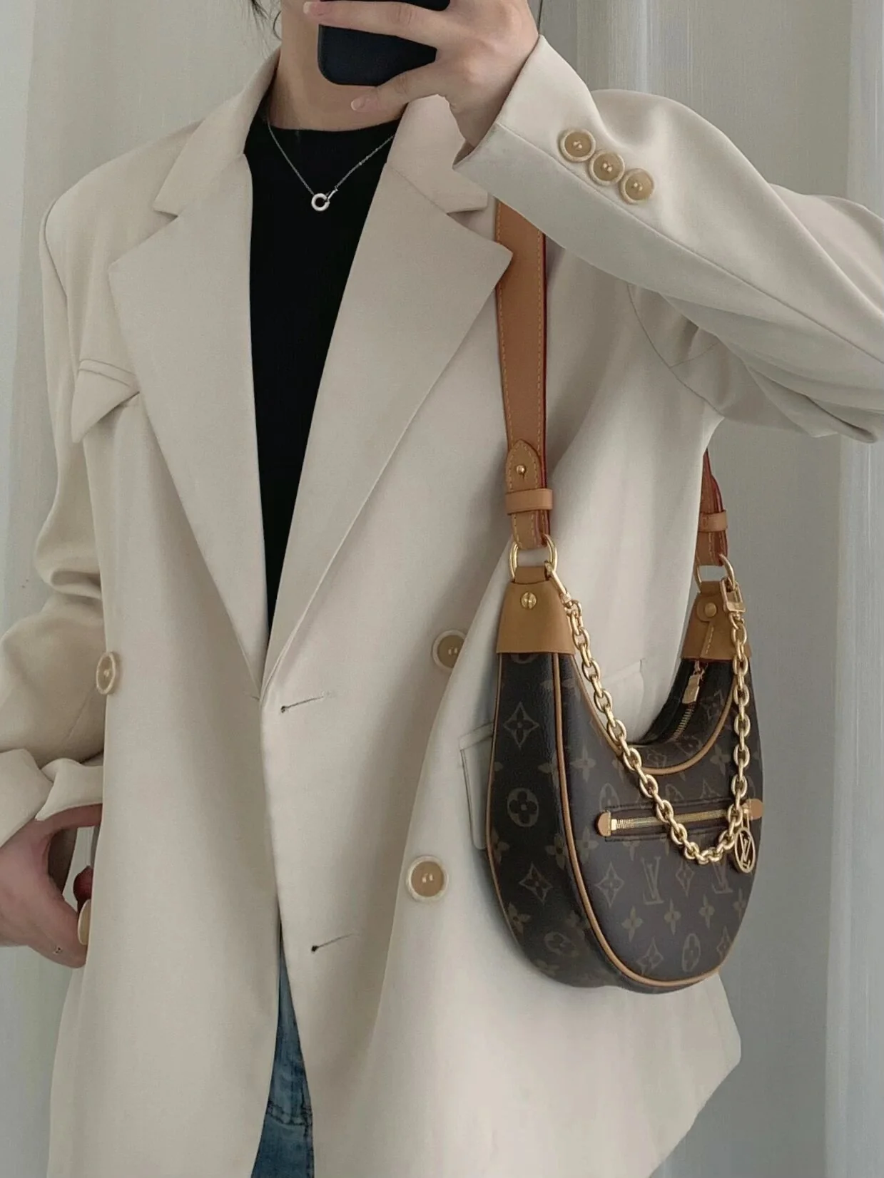 m81098-LV-loop Сумка-мешок с петлями, наплечная/кроссбоди