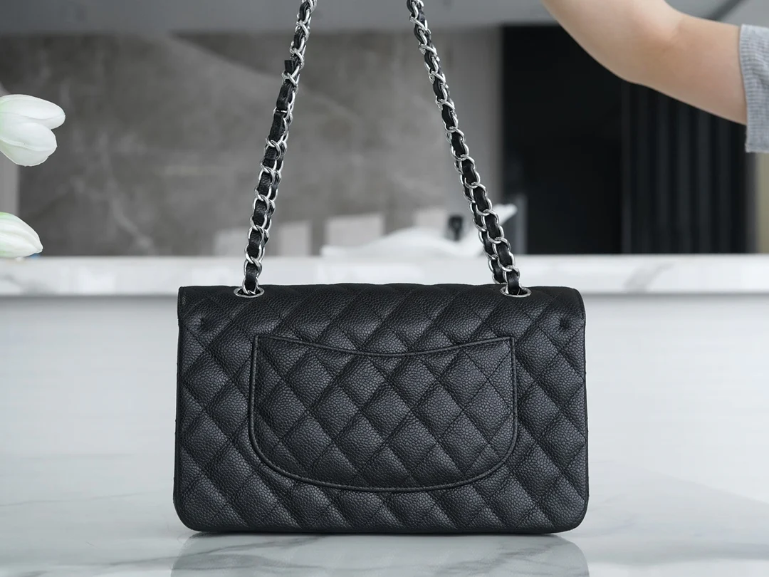 Chanel Classic Flap Caviar Black Medium