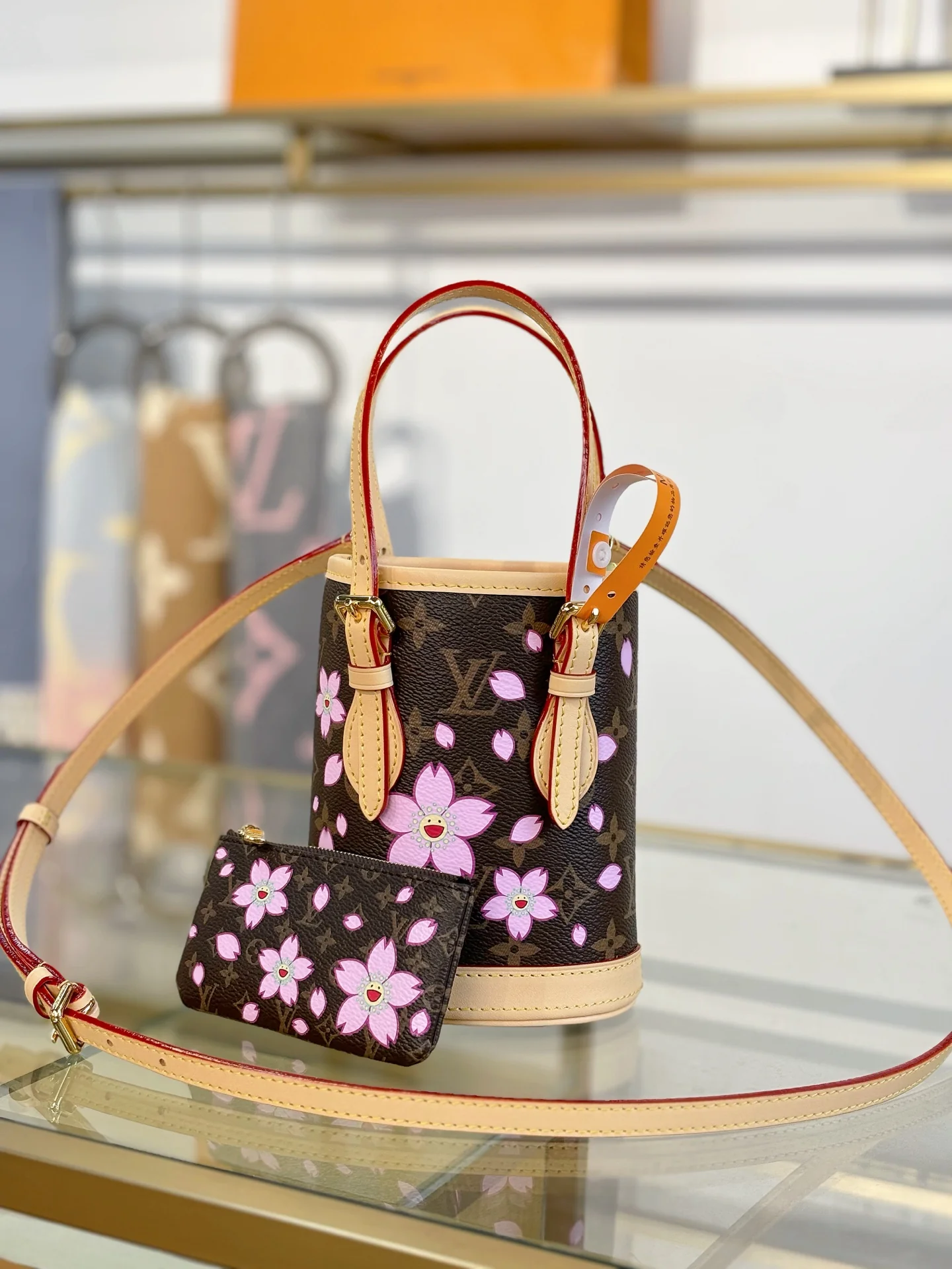 LV-m13417-tm-nano-bucket-handbag-cherry blossom style