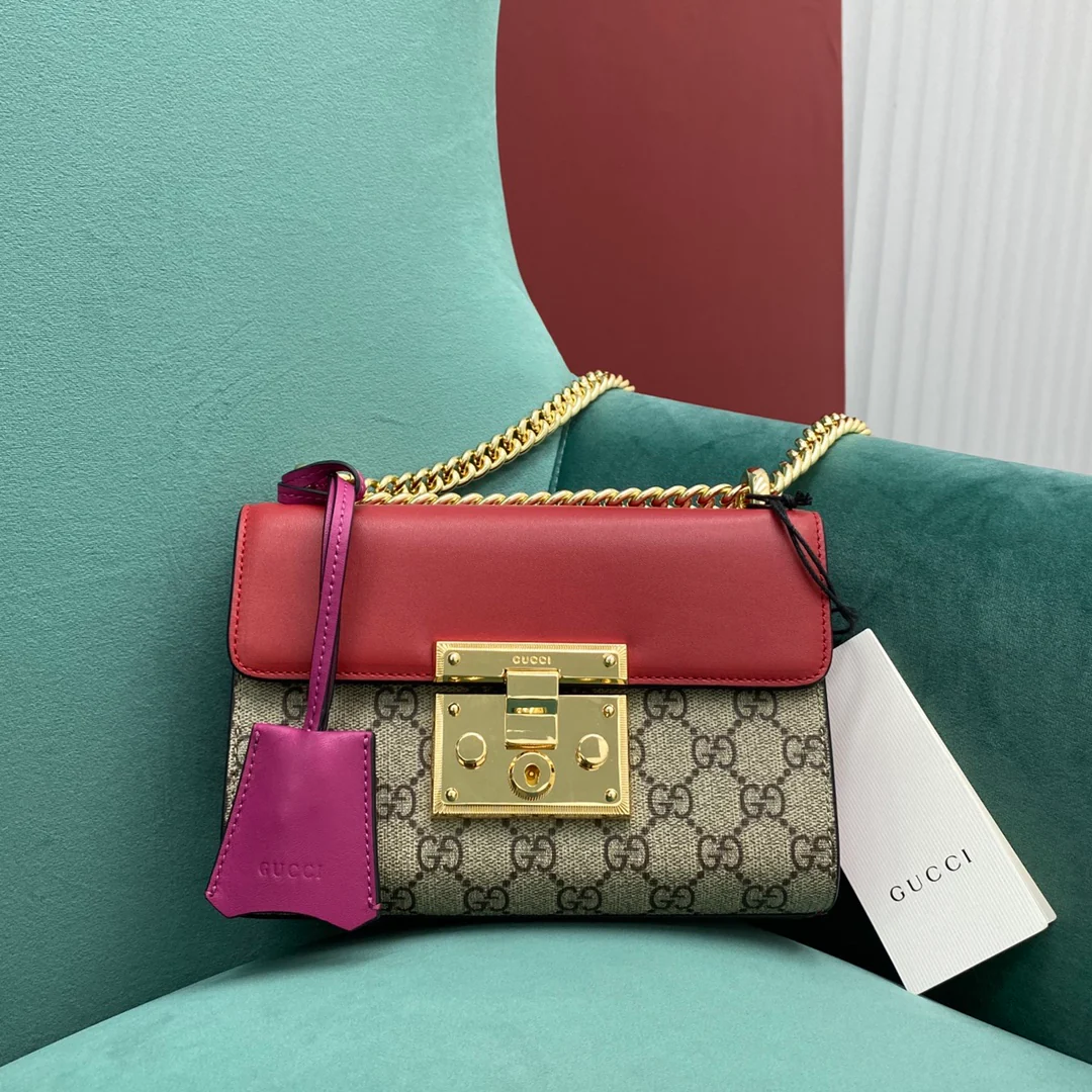 Замок Gucci - Маленький квадратный замок - 20-13-8 см - 1