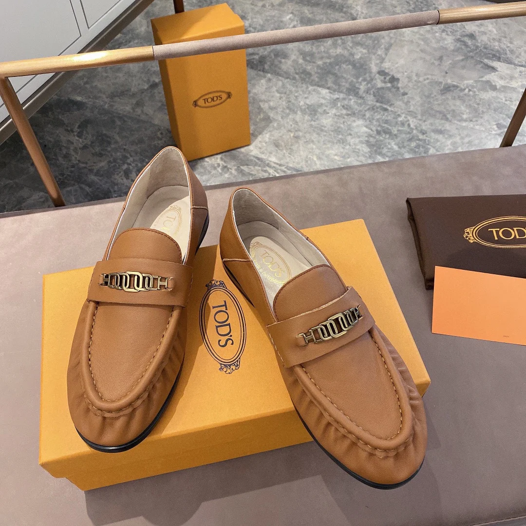 Двусторонние лоферы из мягкой кожи Tods