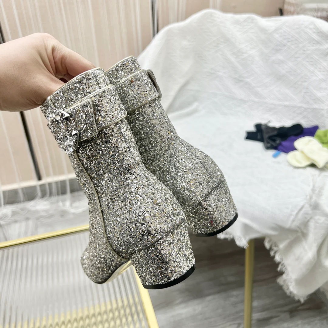 Ботильоны Jimmy Saresa Upper - Crystal