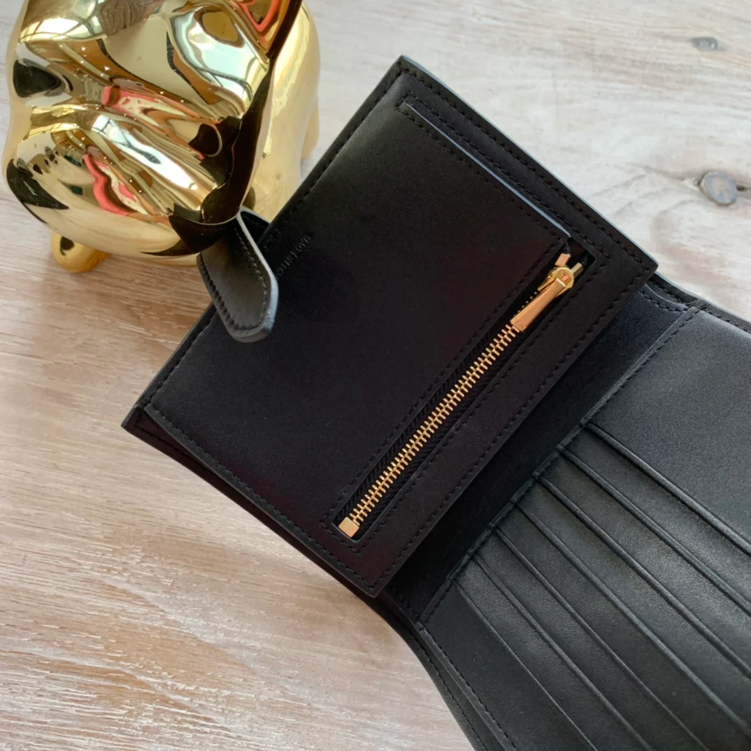 Кошелек Celine Strap из зернистой телячьей кожи - 11