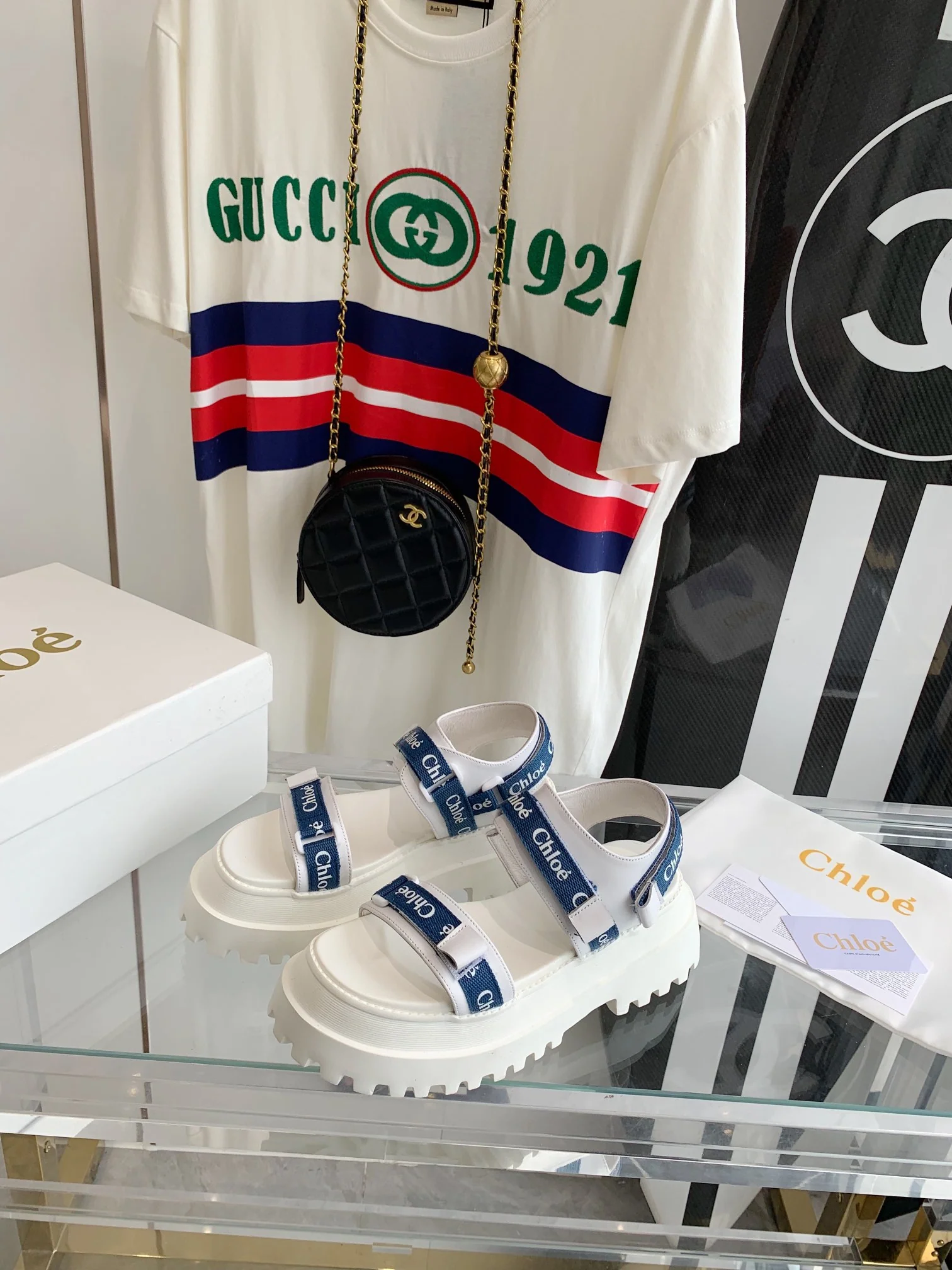 Сандалии на платформе Chloe - размеры 35-41