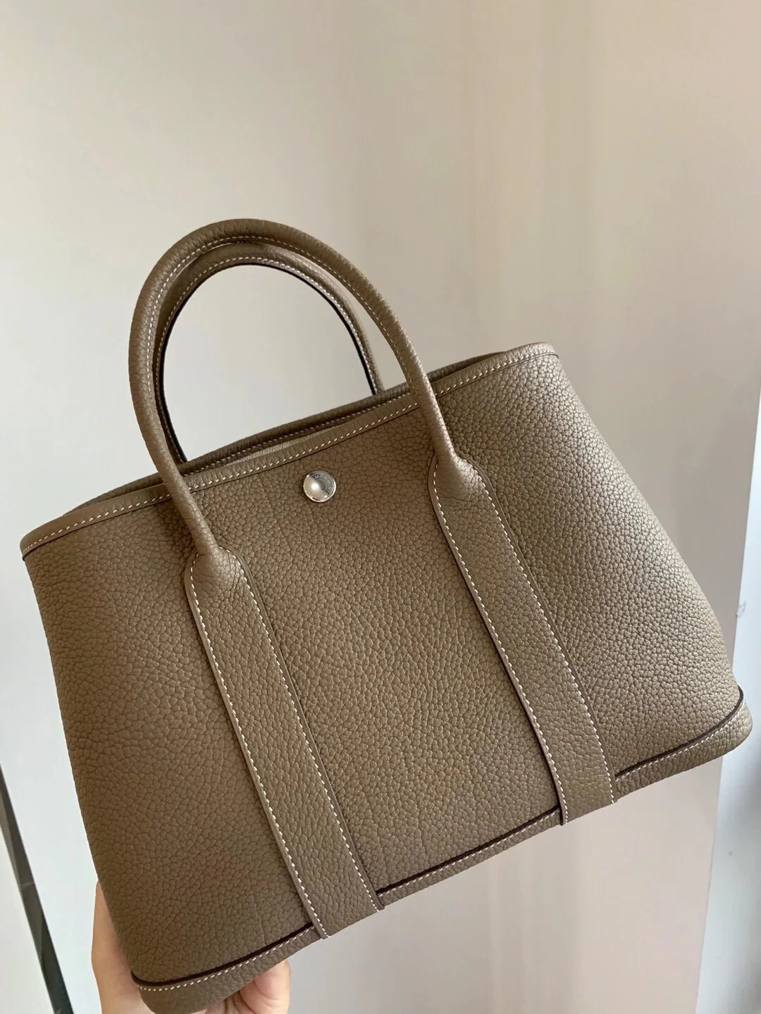 Hermes Garden Party 30 Negonda 18 Elephant Grey