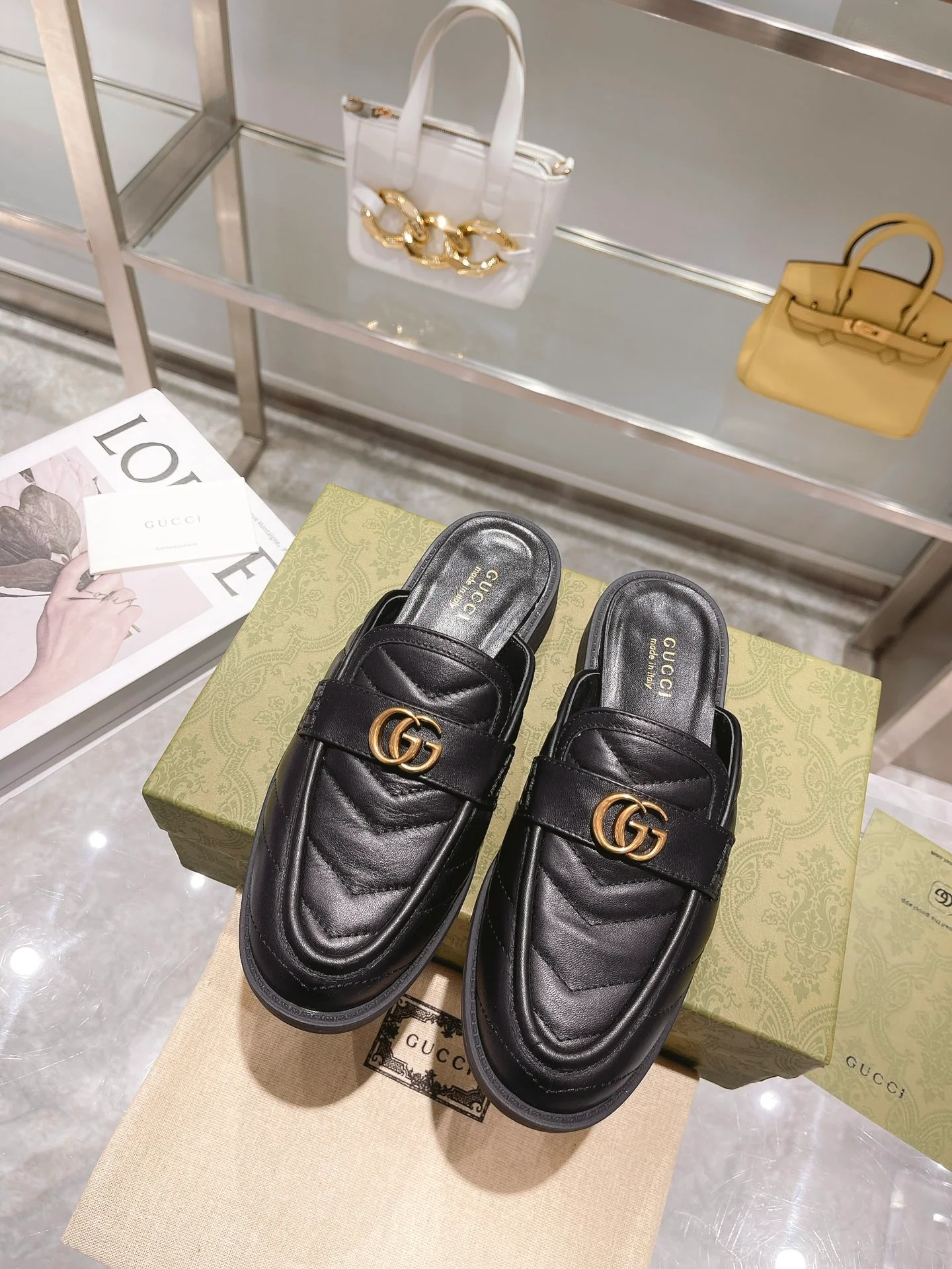 Gucci - 22 Ранняя весна - Мюли - Тапочки - 1