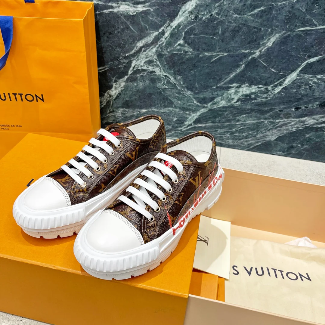 Обувь LV - LV Squad - классический кожаный стиль