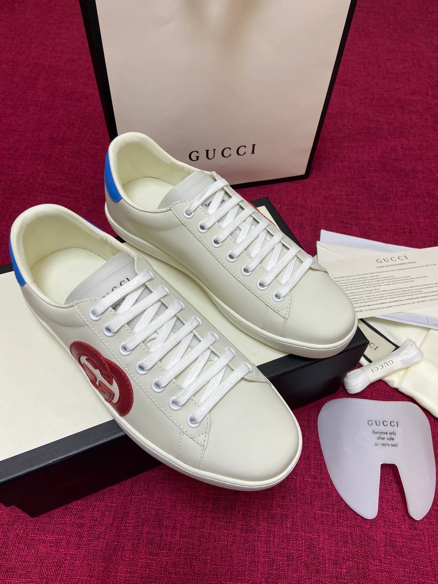 Gucci - Белые кроссовки - Кроссовки - Повседневная обувь