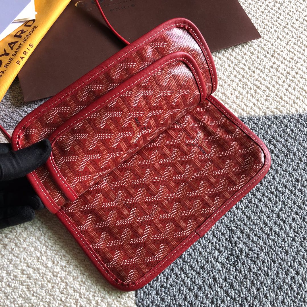 Серия Goyard Plumet — трехслойная сумка — 3