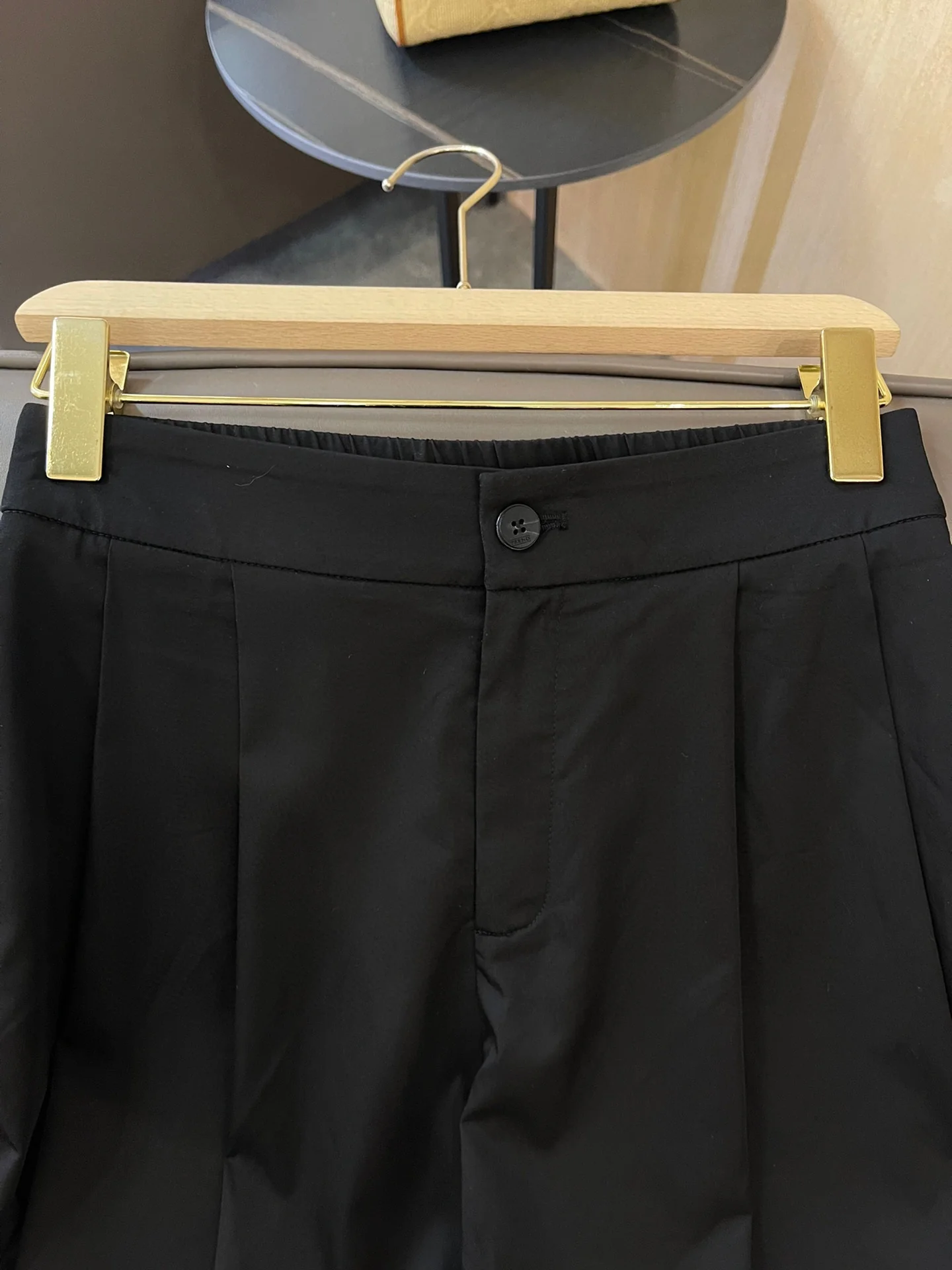 Новые широкие брюки Celine 2404-24ss - черные