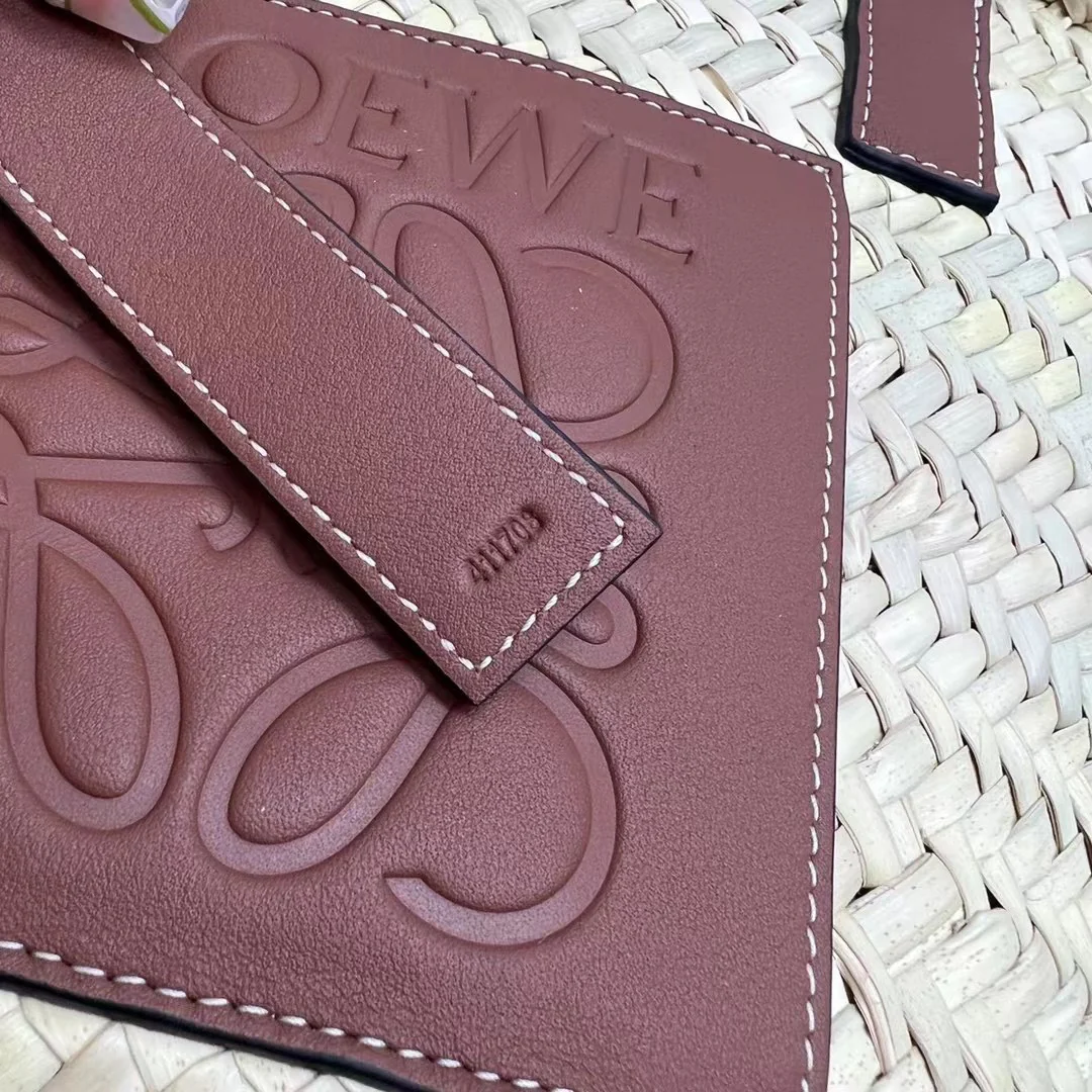 Соломенная сумка Loewe - 40 см - Большая - Коричневая