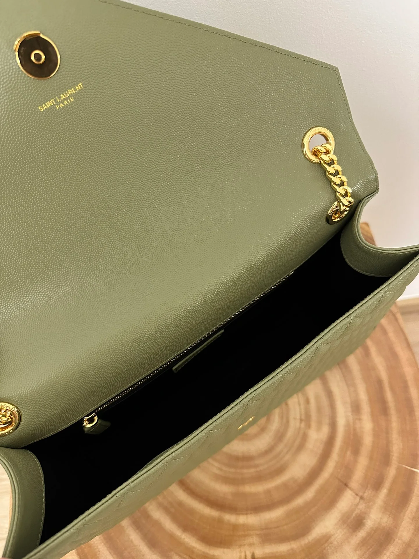 Конверт YSL - светло-зеленый