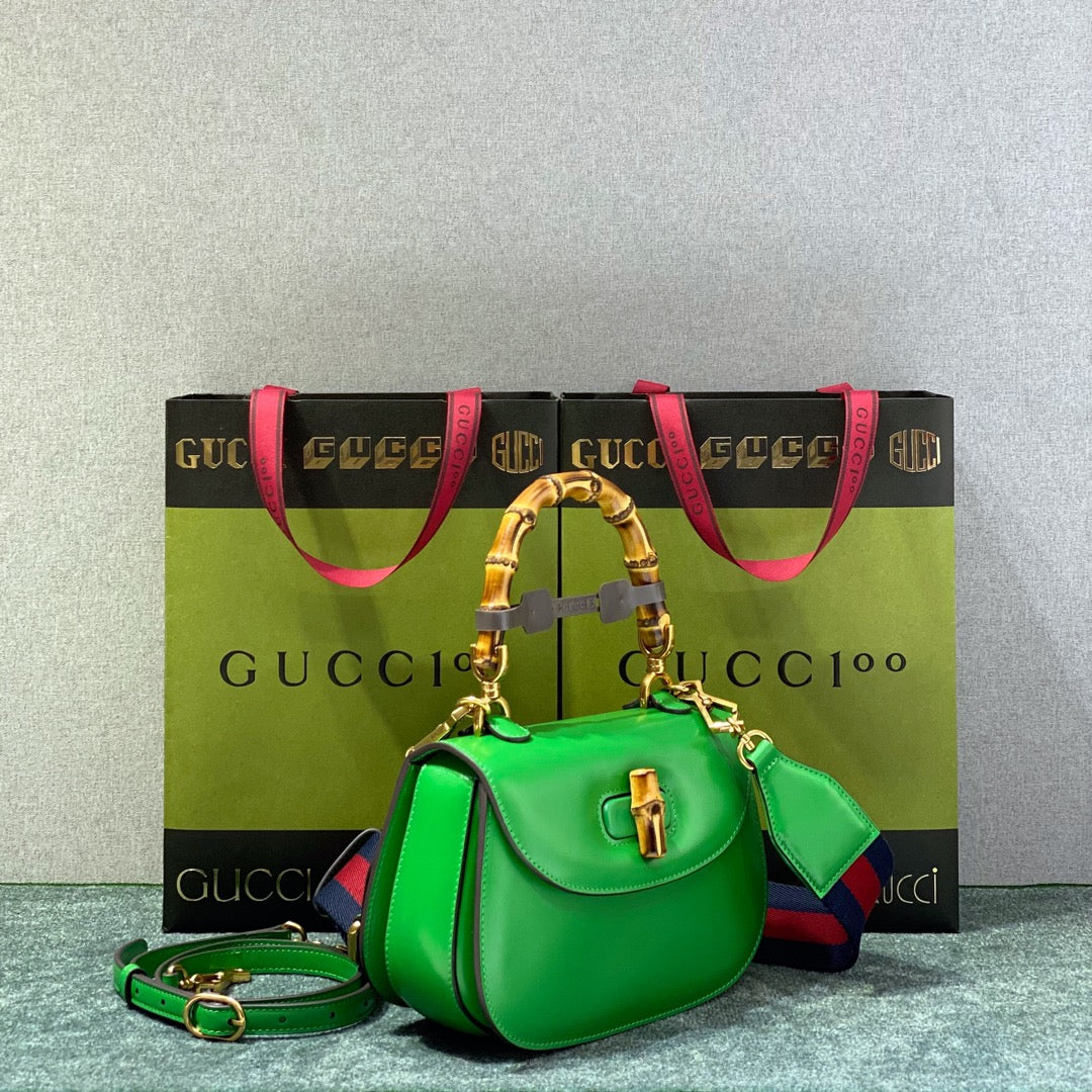 Коллекция ретро-сумок Gucci из бамбука - 3