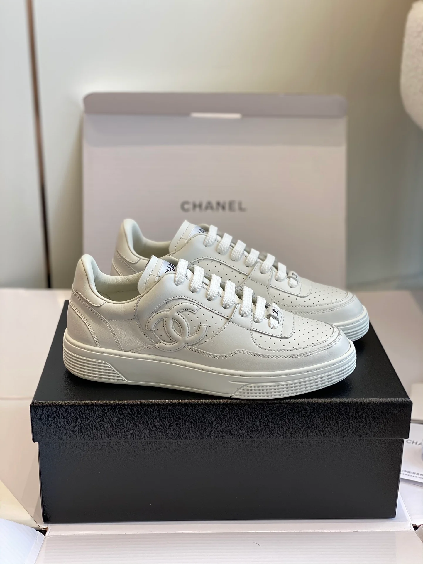 Кроссовки Chanel Air Force 1 Casual Sporty White