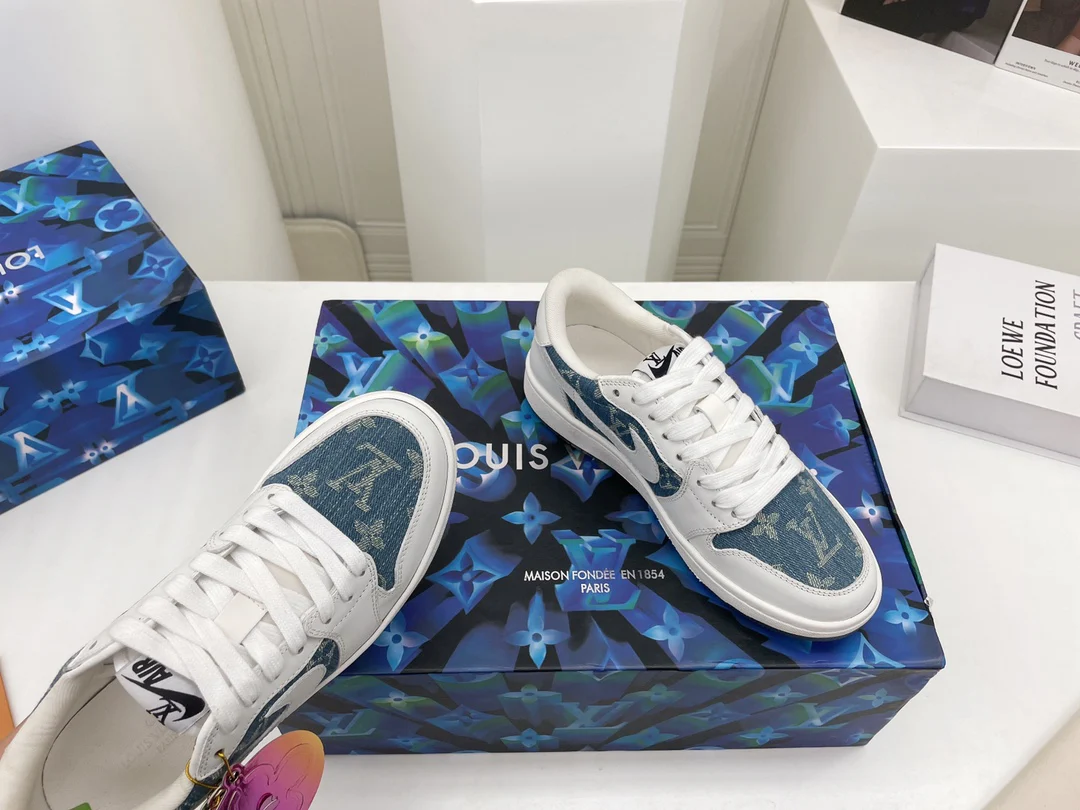 Обувь LV — весенняя коллаборация LV x Nike 2022 года.