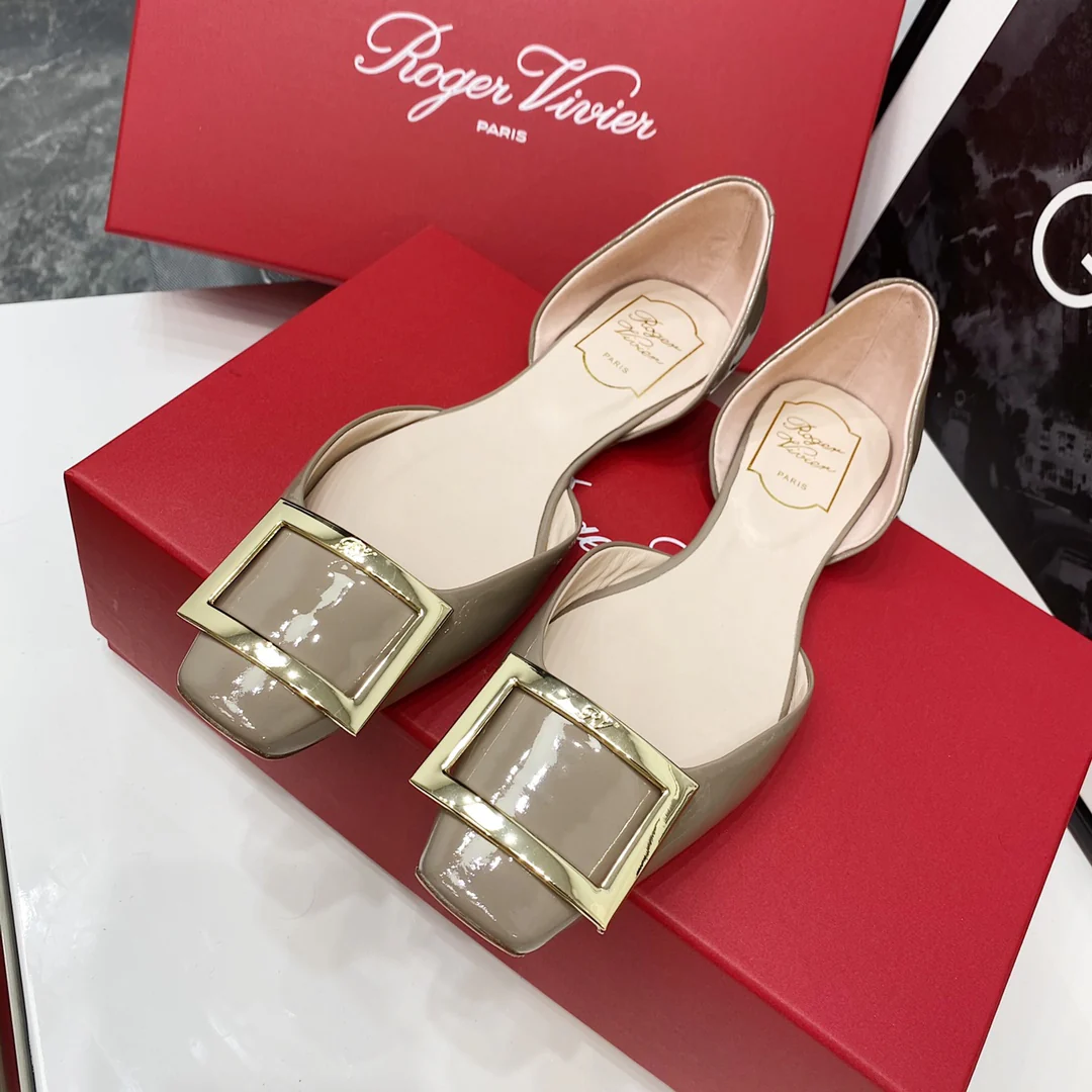 RV-Flat Bottom Hollow Square Top-Khaki Grey